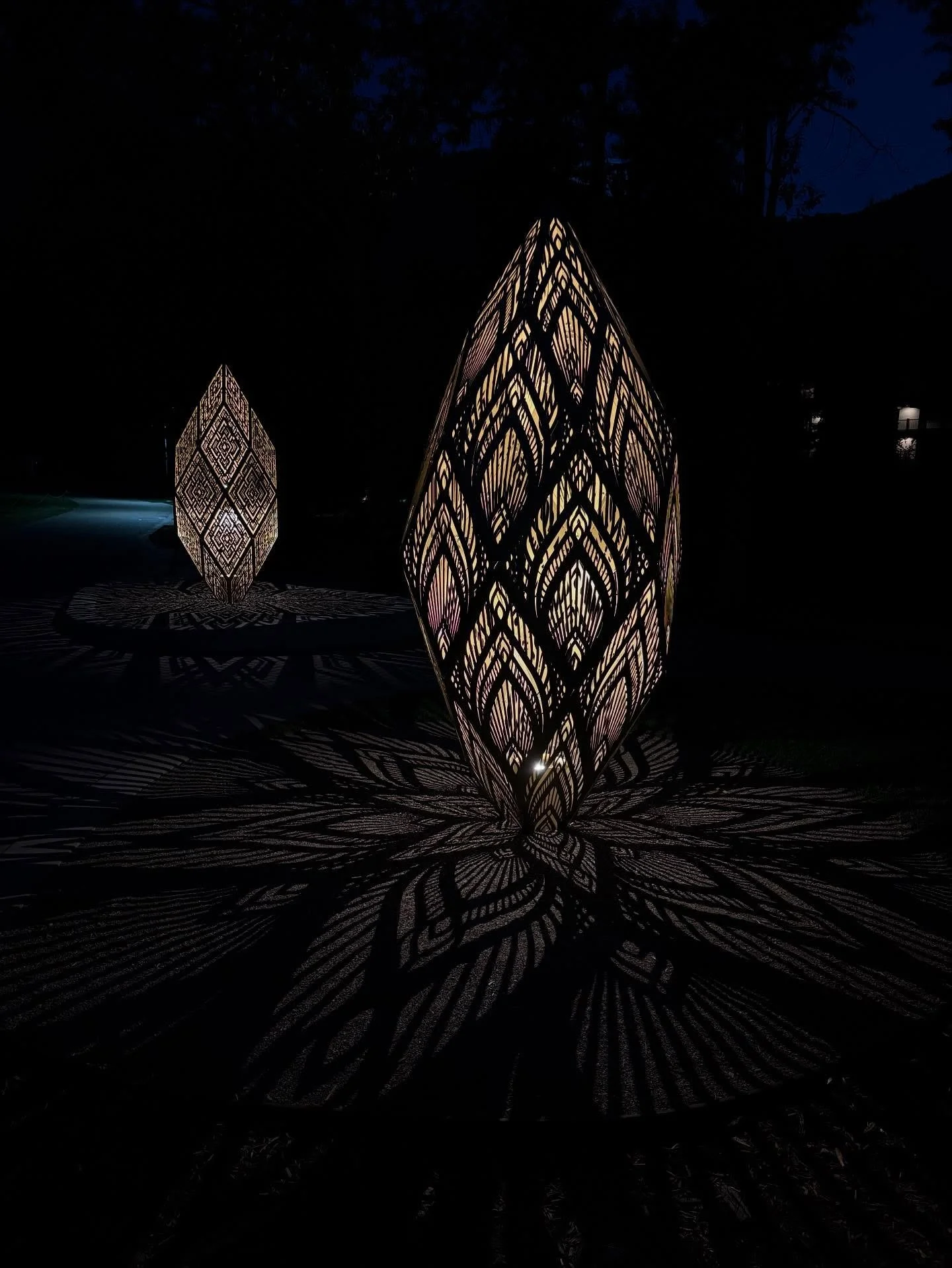 Public art. Sculpture. Ford Park. Vail, Colorado.