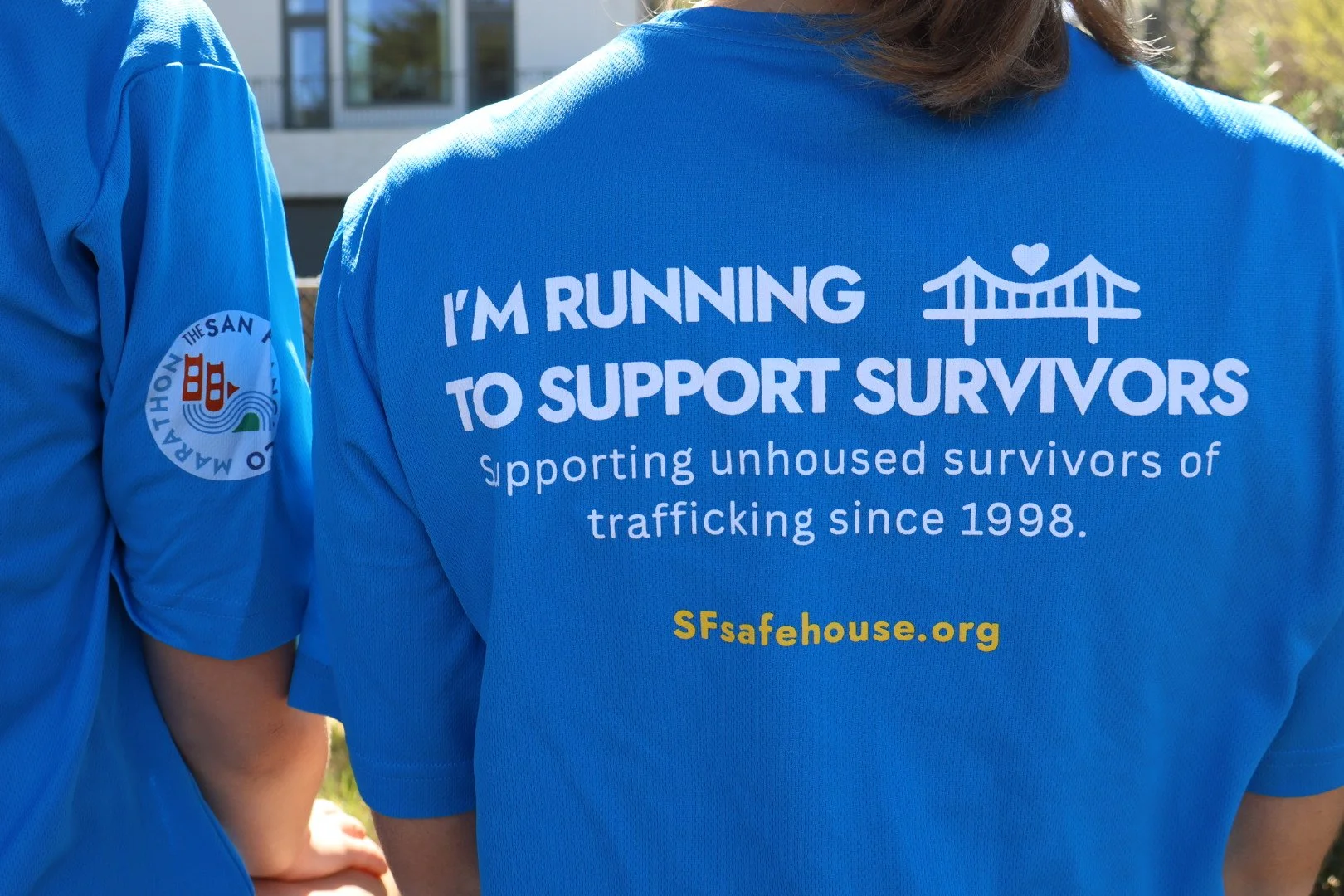 Become a charity runner for SafeHouse in the SF Marathon!
