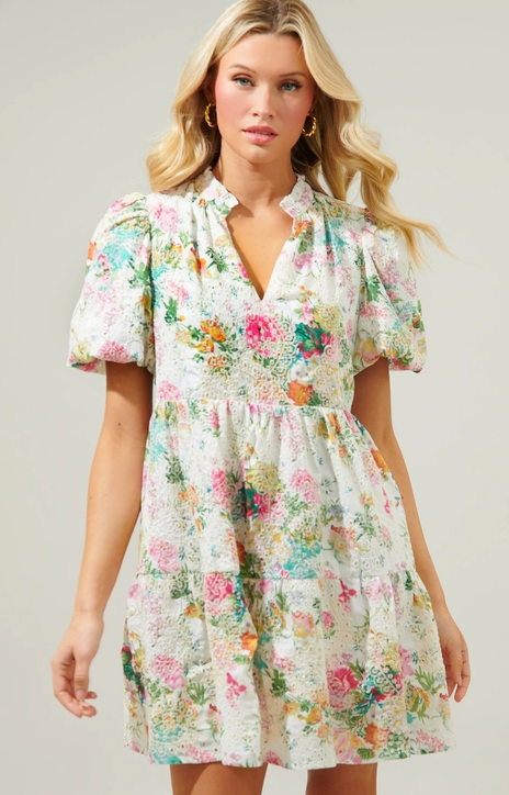 Eyelet Jacey Dress