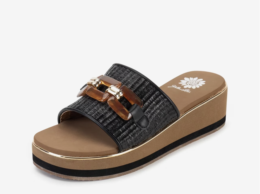 Gabina Wedge Black