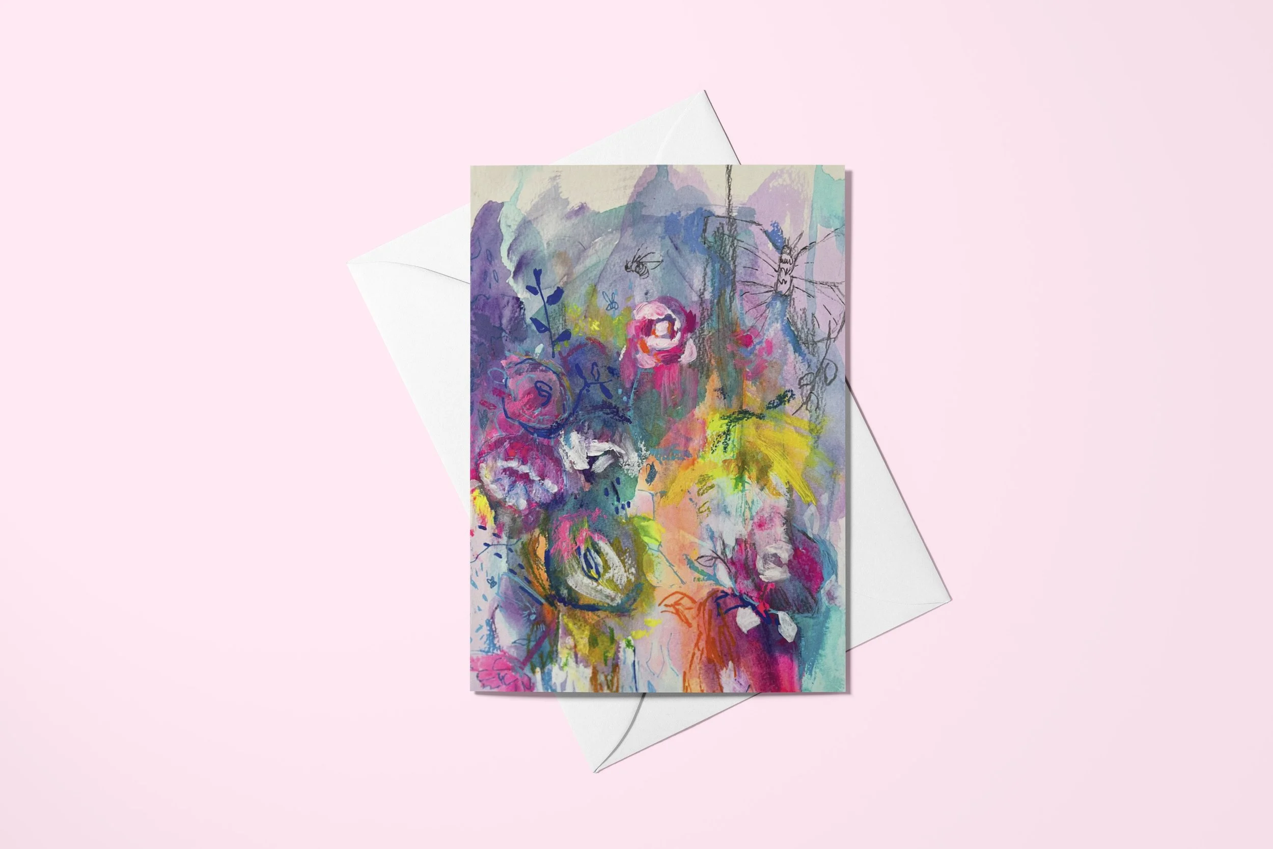 Floral Greeting Card