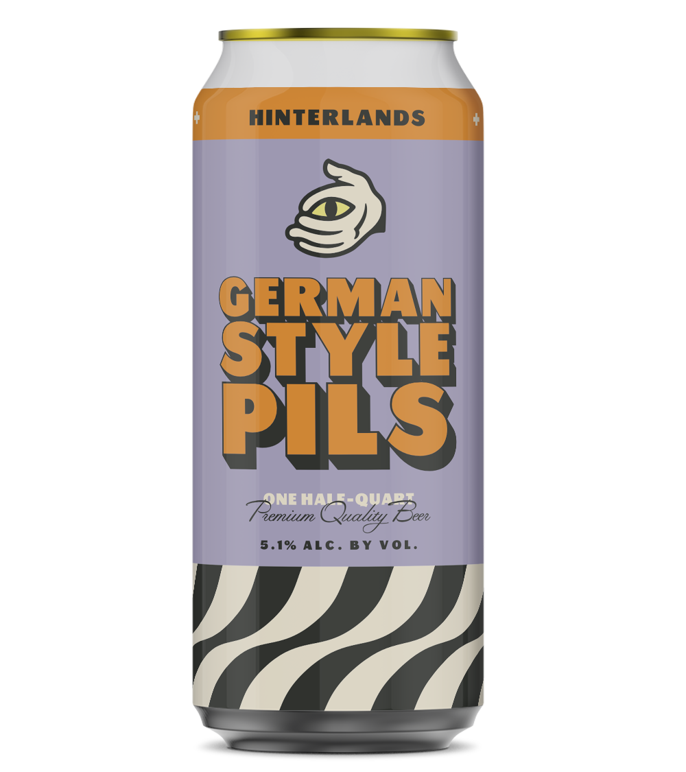 HINTERLANDS | GERMAN-STYLE PILSNER | 5.1% | 2025 Bronze Medal Washington Beer Awards