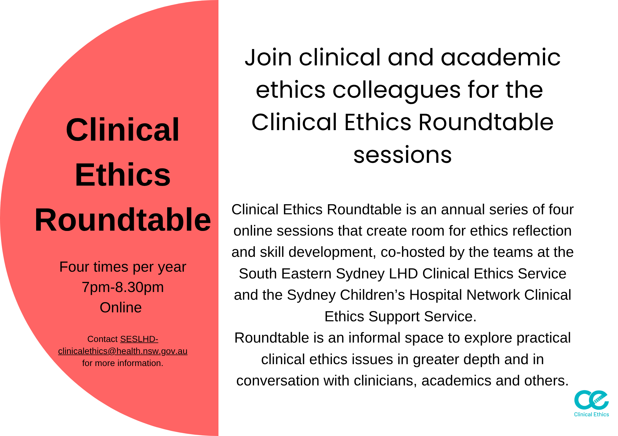 Clinical Ethics Roundtable: Reconstituting the person in clinical care, 5 Aug 2025