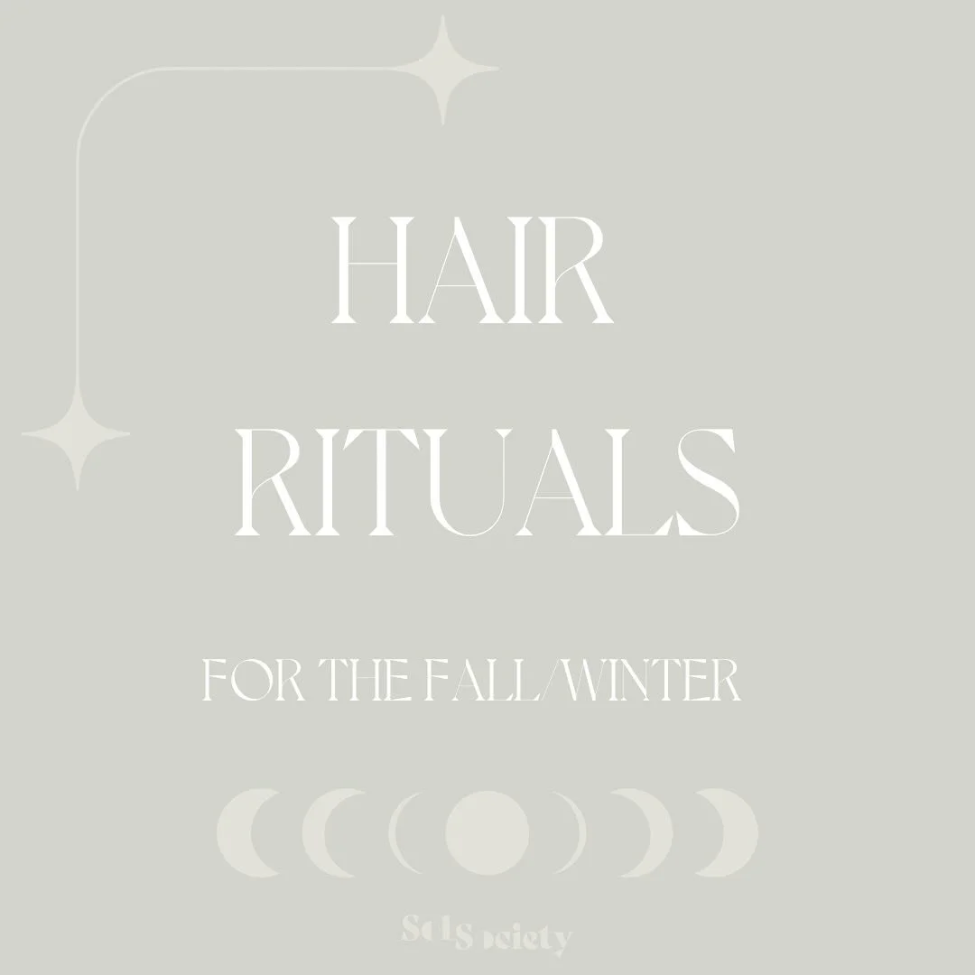 Are you switching up your hair rituals as the cool weather hits? If you haven&rsquo;t already, consider these tips to keep your hair and scalp healthy through the fall and winter months. 🌙 

#thisissolsociety #hairrituals #moonrituals #beautyrituals