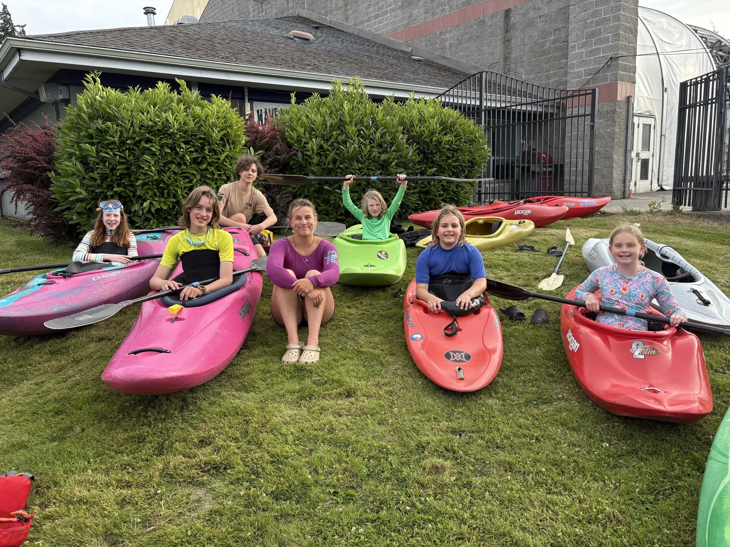 Kayaking with Sage Donnelly and CGJKC