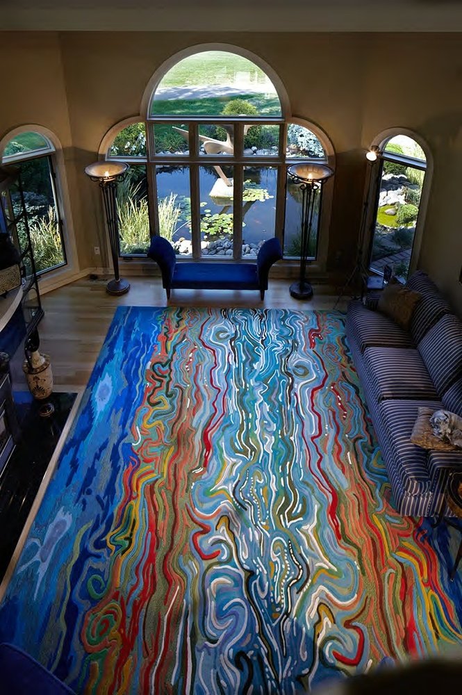 Custom Hushcha Area Rug