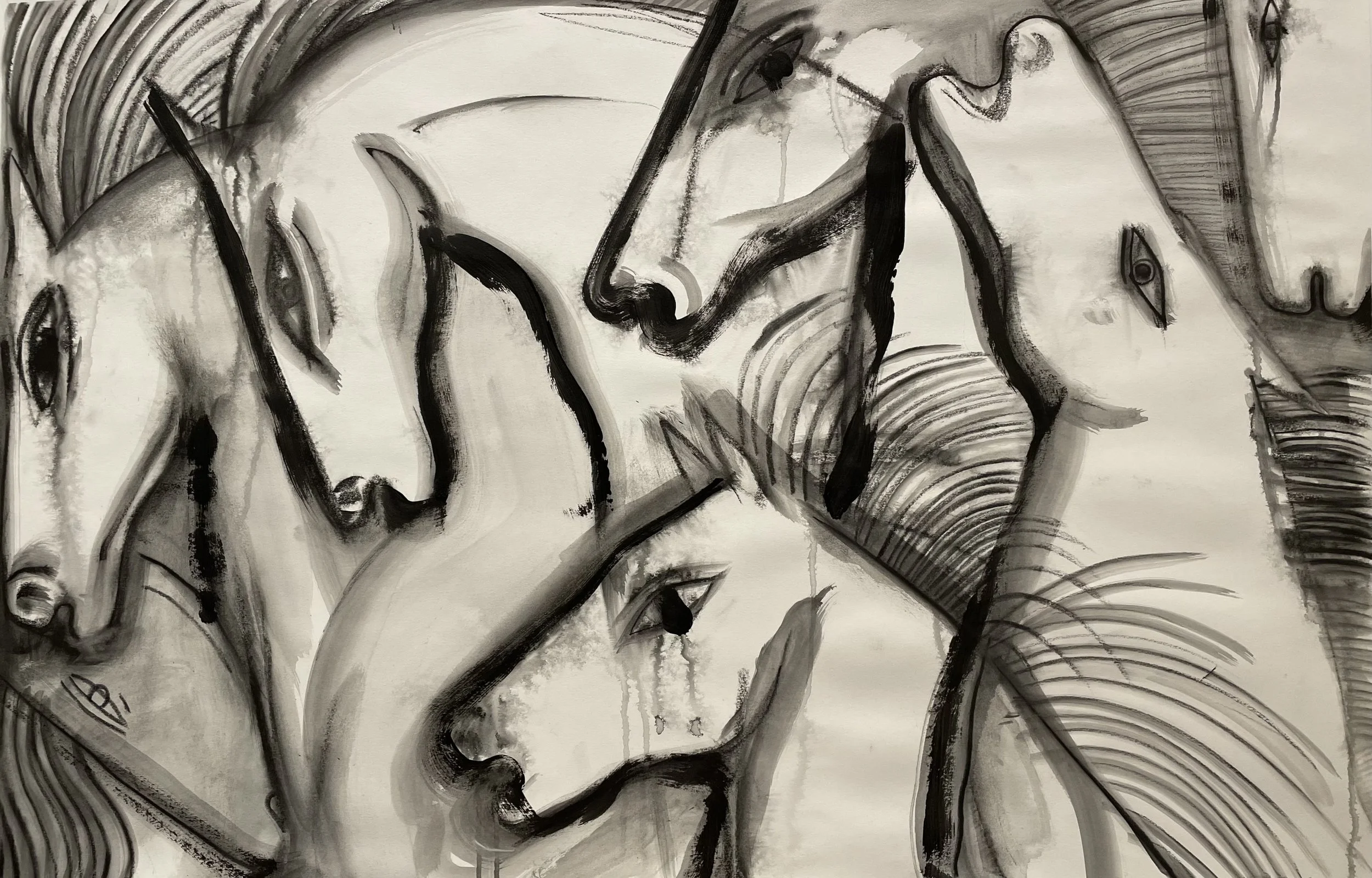 Seven Mustangs. 2021