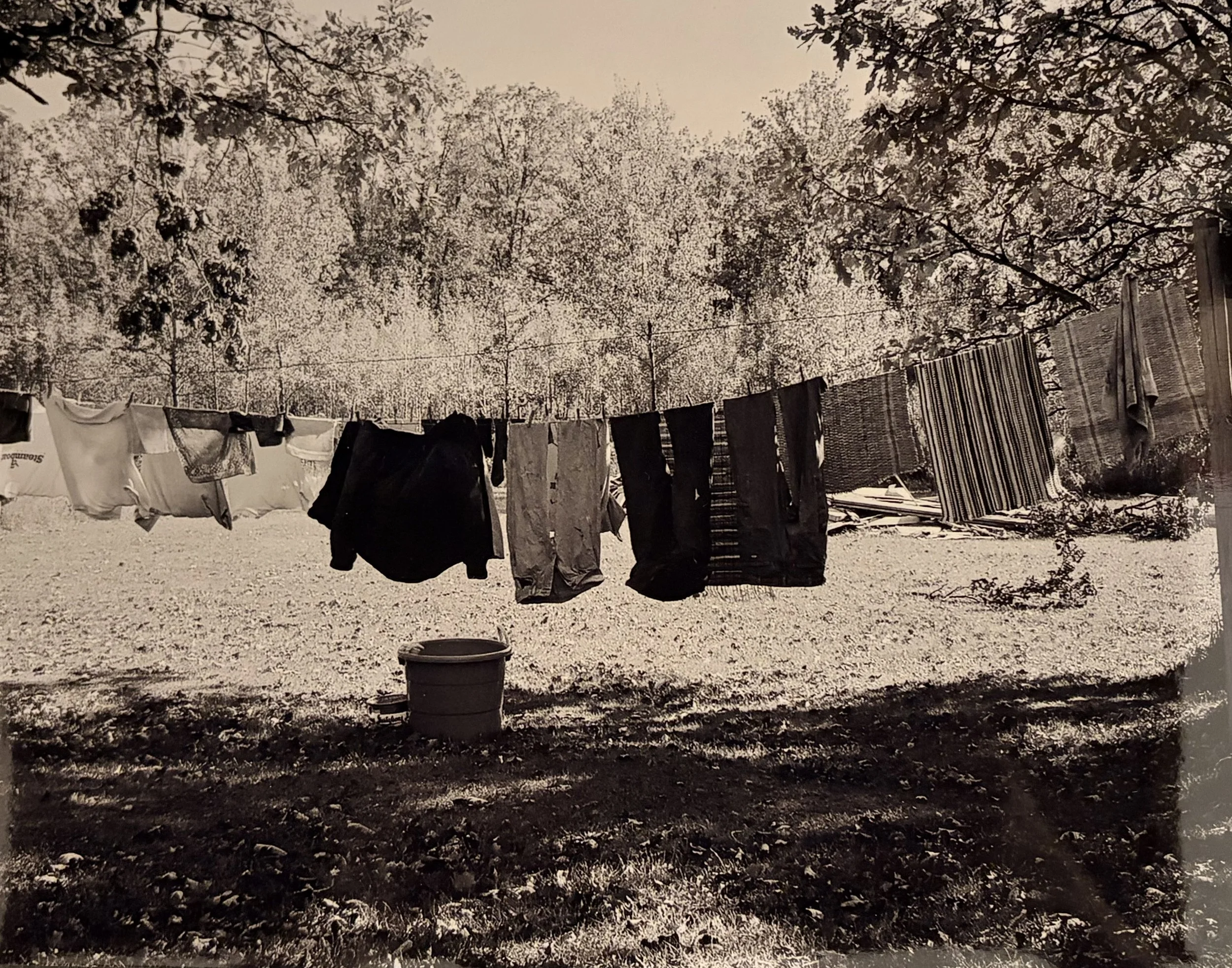 Clothes Pins. Taken by Leon Hushcha, 1988