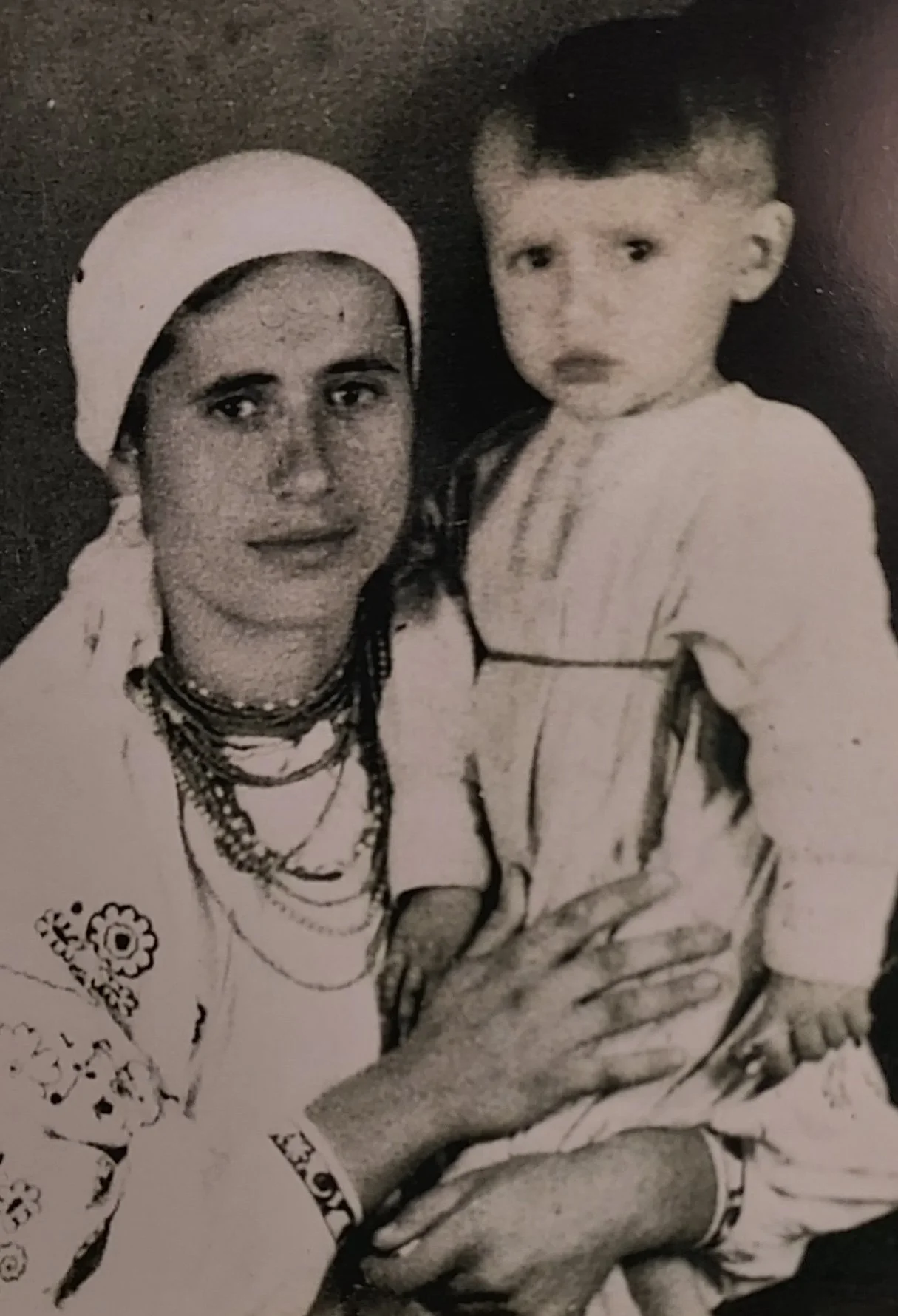 Leon Hushcha and Anna Hushca. Austria. 1949