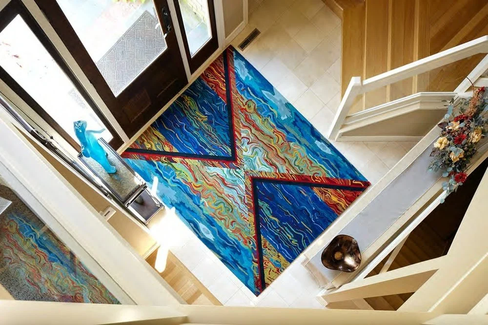 Custom Hushcha Area Rug