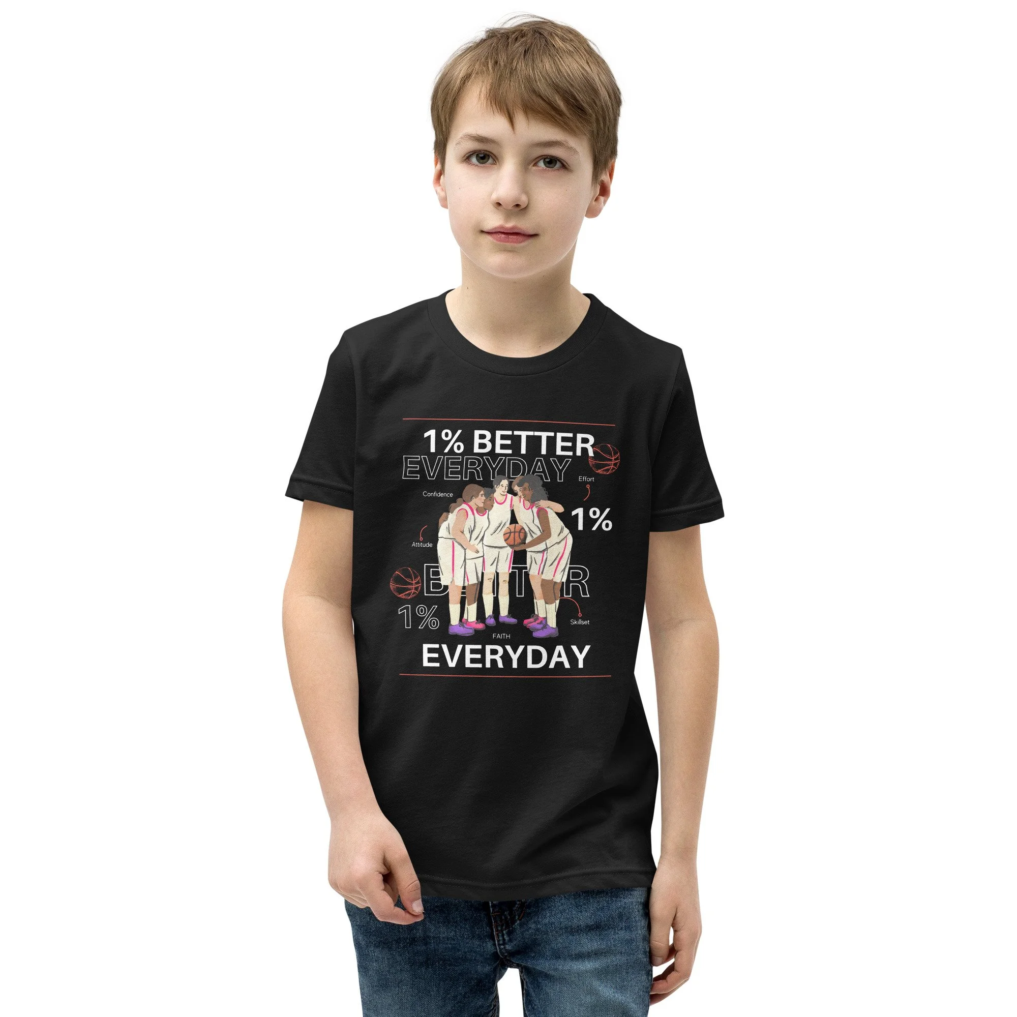 1% Better Youth Tee