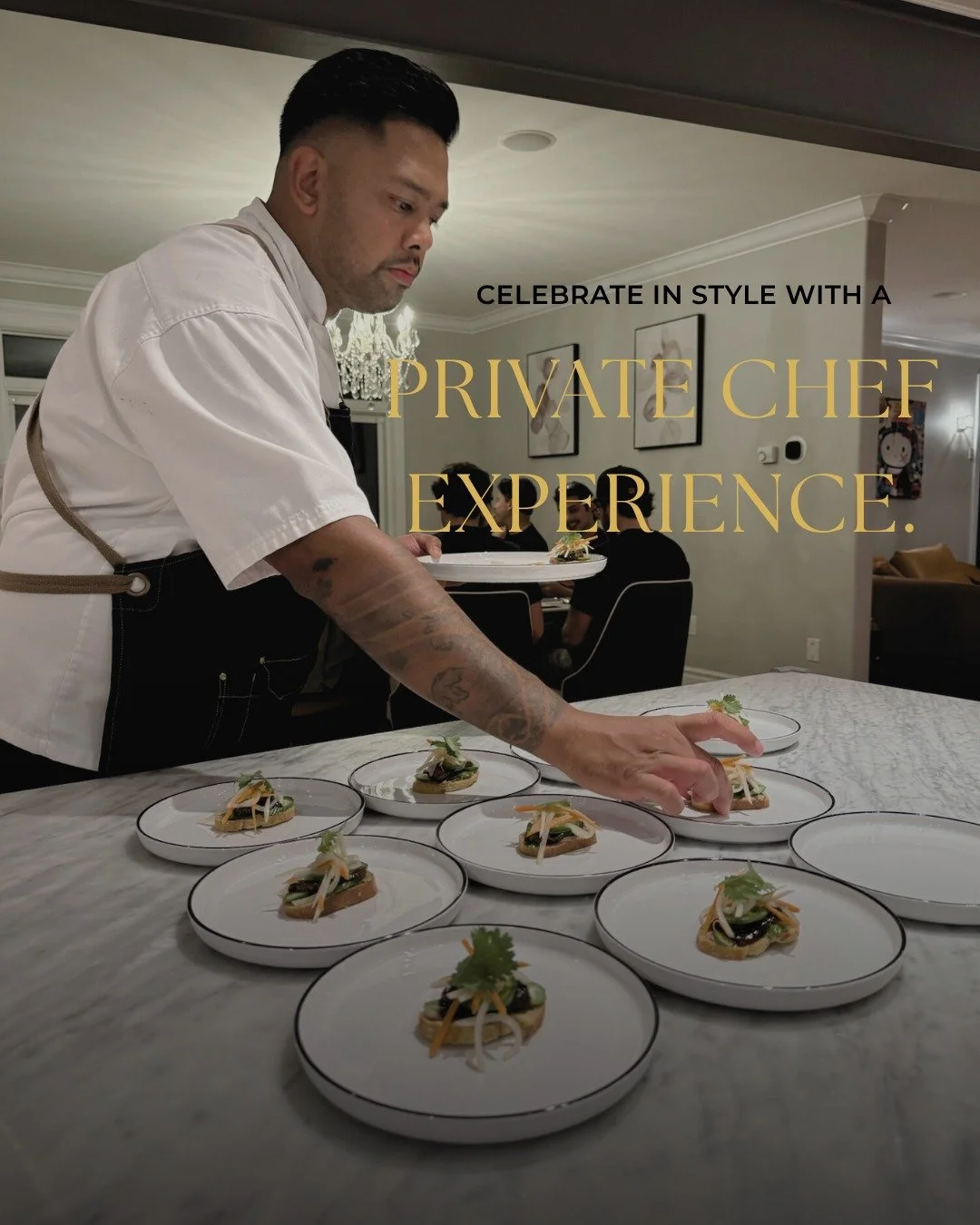 🎉 Celebrate in style with Chef Greg! 👨&zwj;🍳

Hosting an event, dinner, or celebration? 🍽️🥂

Let us bring bold flavours, impeccable service and a dining experience to you!

📩 Message us to reserve your date and start planning!

#ChefLife#Privat