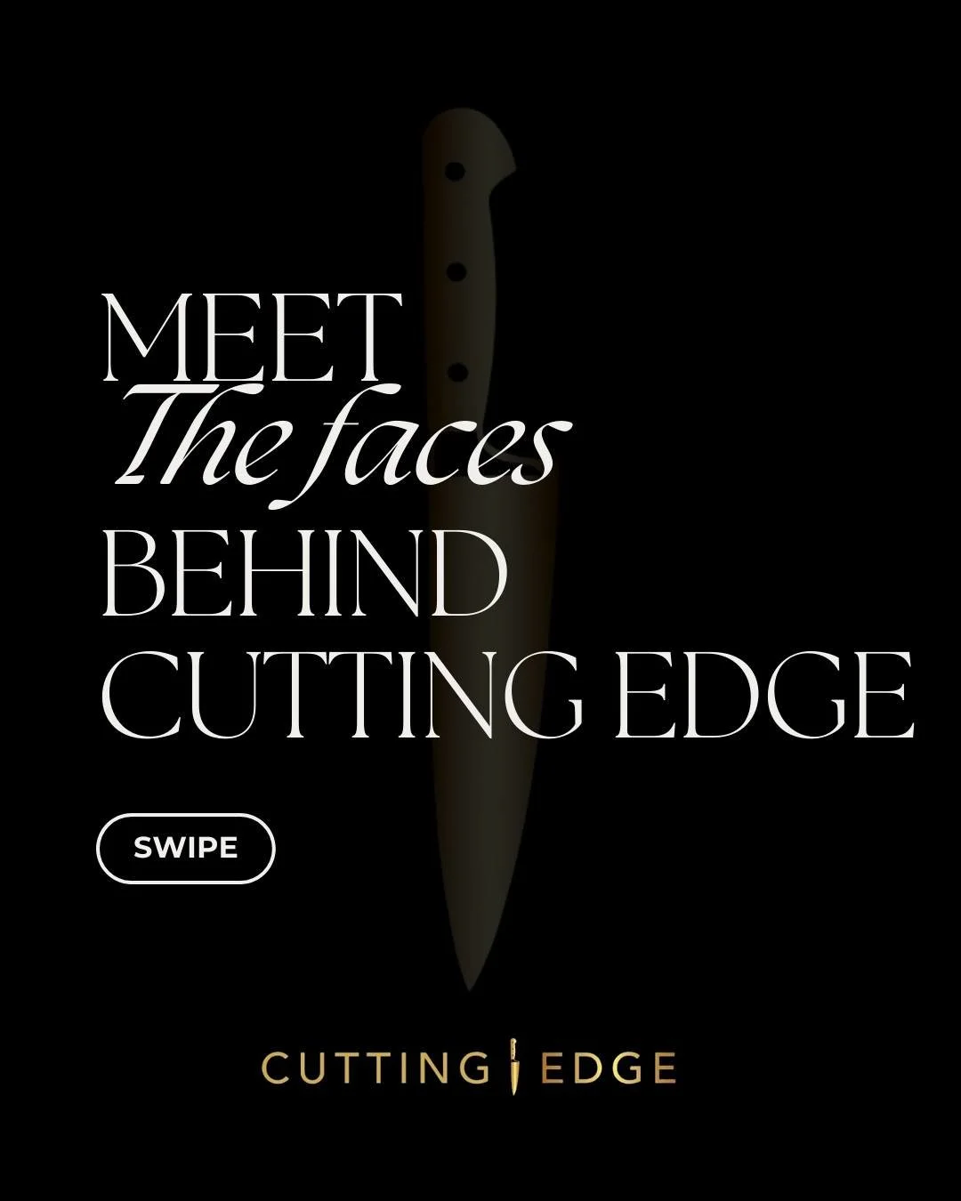 The hearts and souls of Cutting Edge &hearts;️

We&rsquo;re Paola &amp; Chef Greg! Partners in life, in business, and in the kitchen. What we do is deeply personal. We don&rsquo;t just come to cook, we become part of your evening, your home, and your