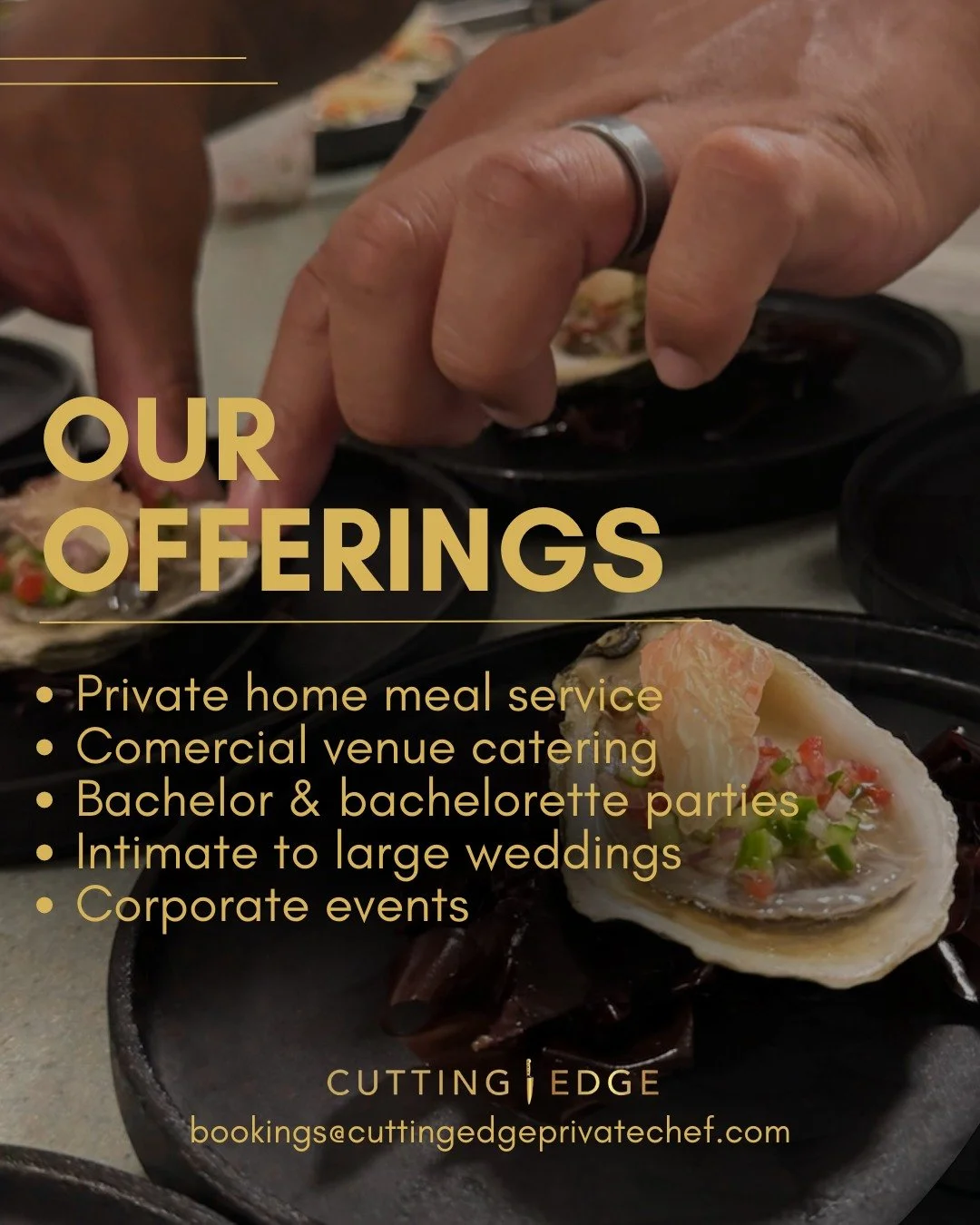What is a private chef vibes ?
A custom menus and an experience that feels like your favourite restaurant came to you. Perfect for date nights, celebrations, and everything in between. 
#PrivateChefExperience #LuxuryDining #FineDiningAtHome #ChefLife