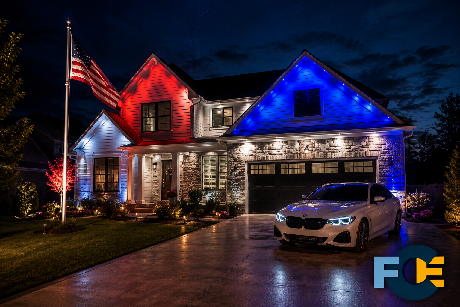 Permanent Outdoor Lighting Solutions