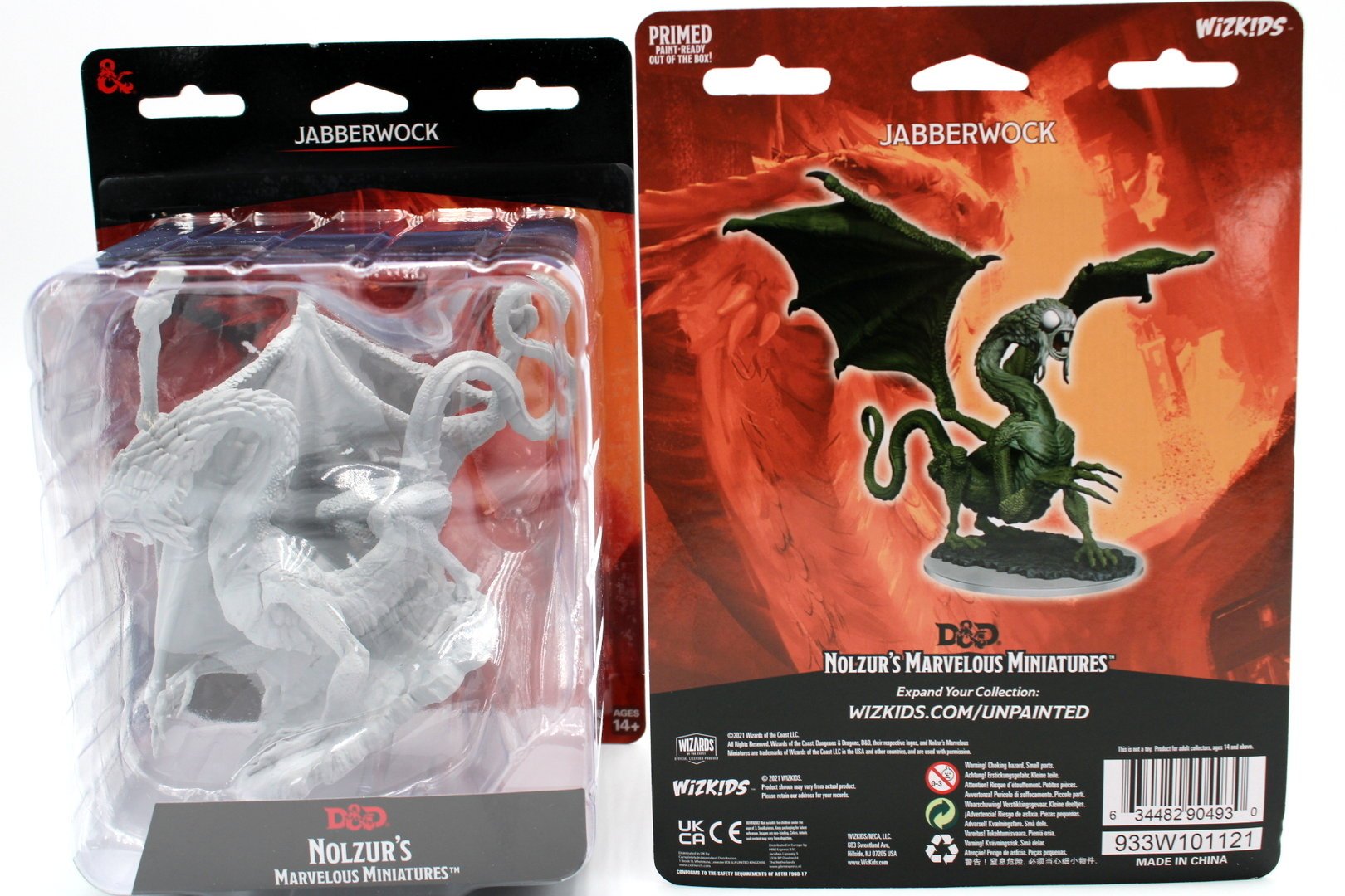 D&D Nolzur's Marvelous Minis Wave 17 Jabberwock