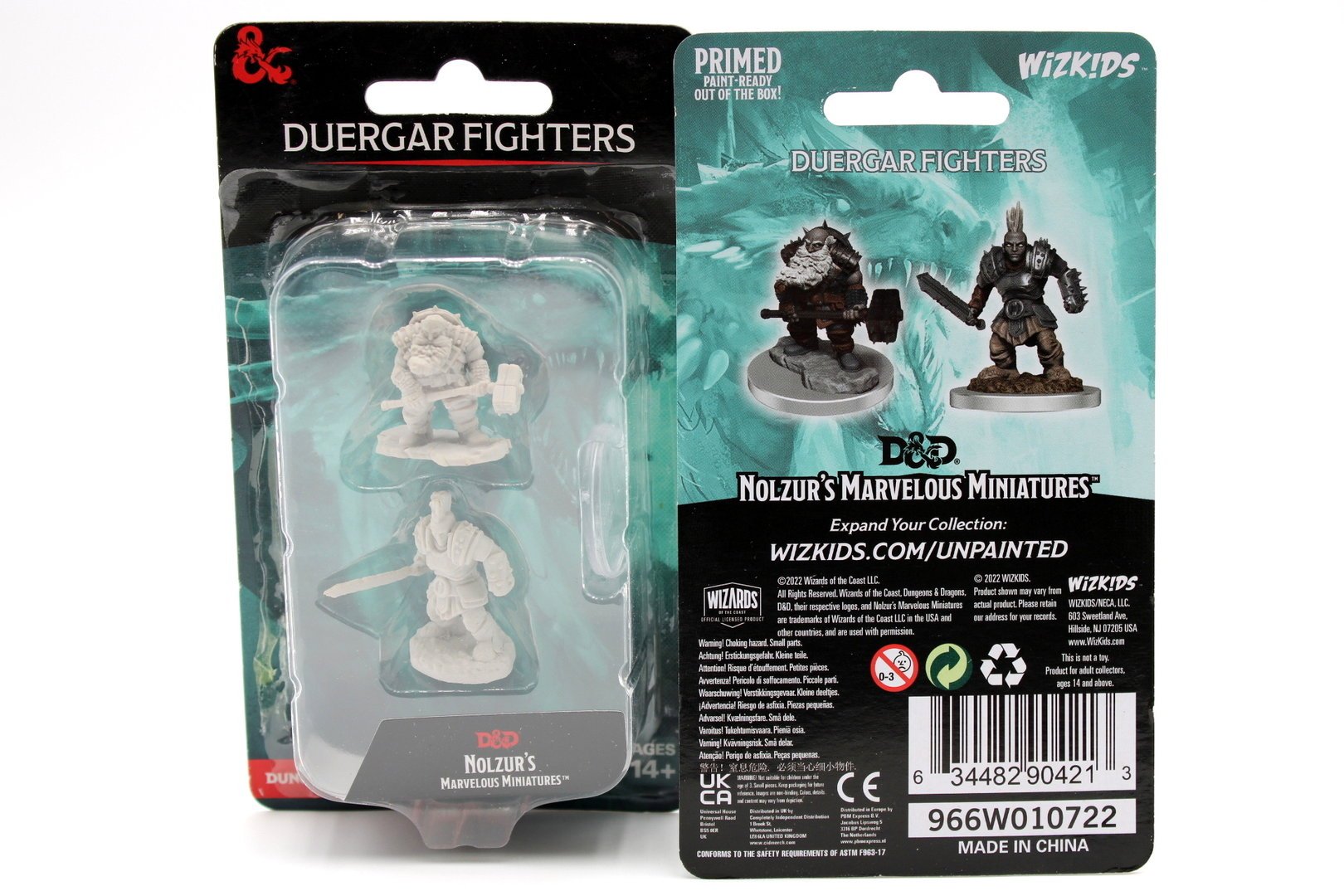 D&D Minis Wave 18 Duergar Fighters
