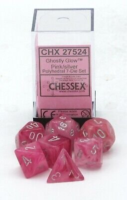 7-Die Set Ghostly: Pink/Silver