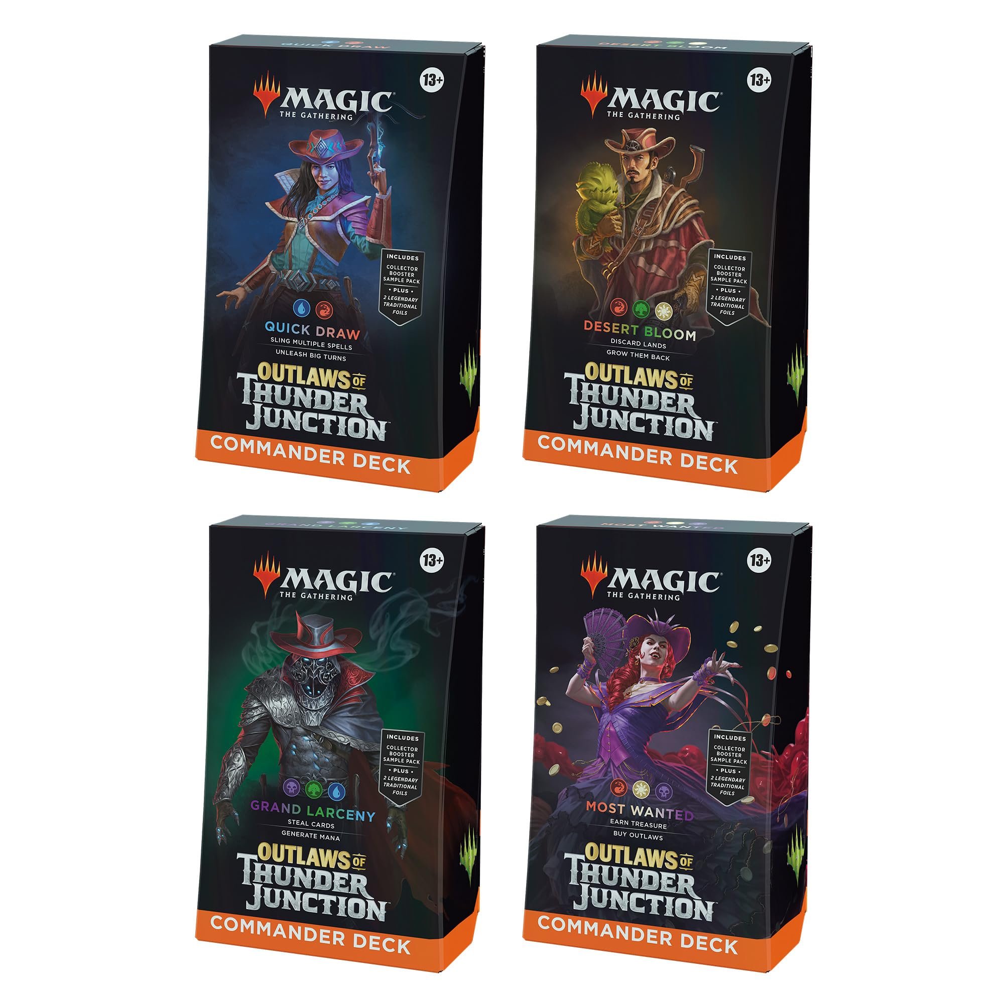 Magic The Gathering : Outlaws of Thunder Junction Commander Set