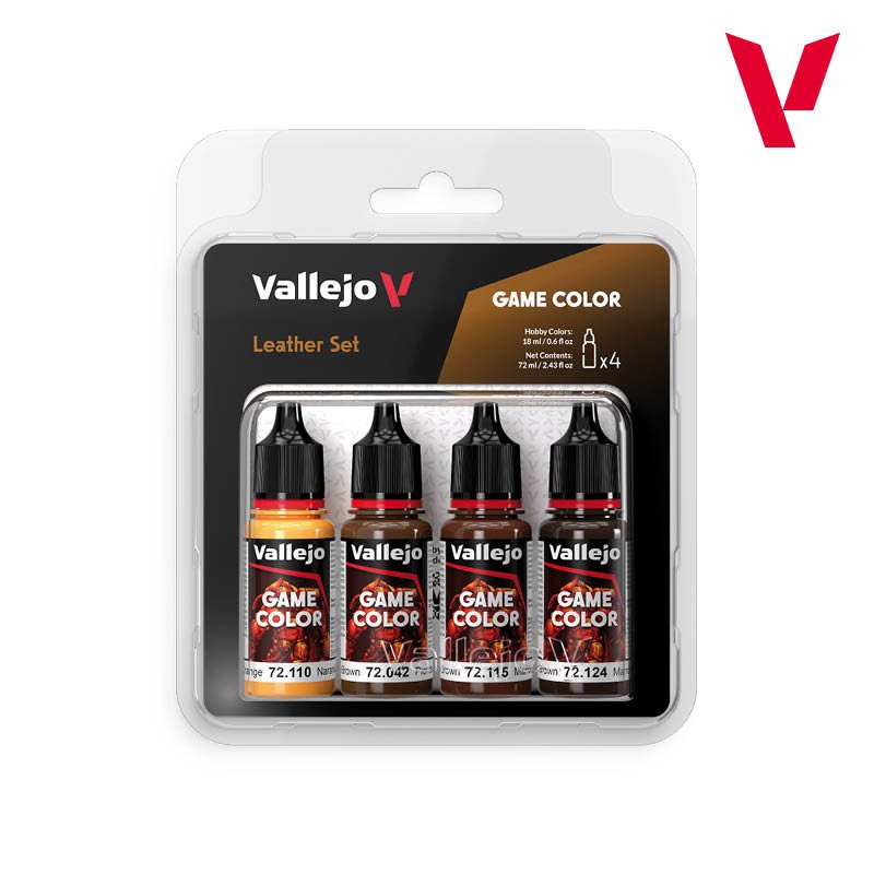 Game Color Leather Color Set 18ml. (4)
