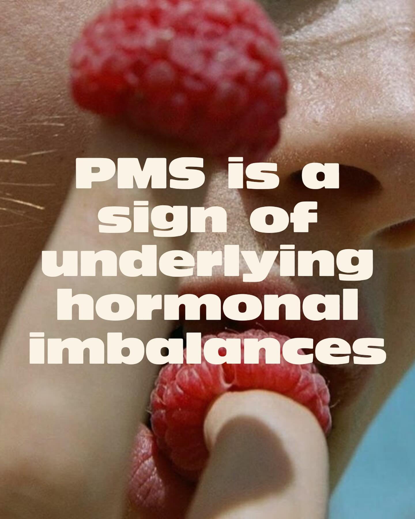 Menstrual and hormonal imbalances  can stem from various factors, such insufficient nutrition, poor elimination pathways like pooping and detox problems, chronic stress (even low grade chronic stress), inflammation, and genetics. 

But guess what ?! 