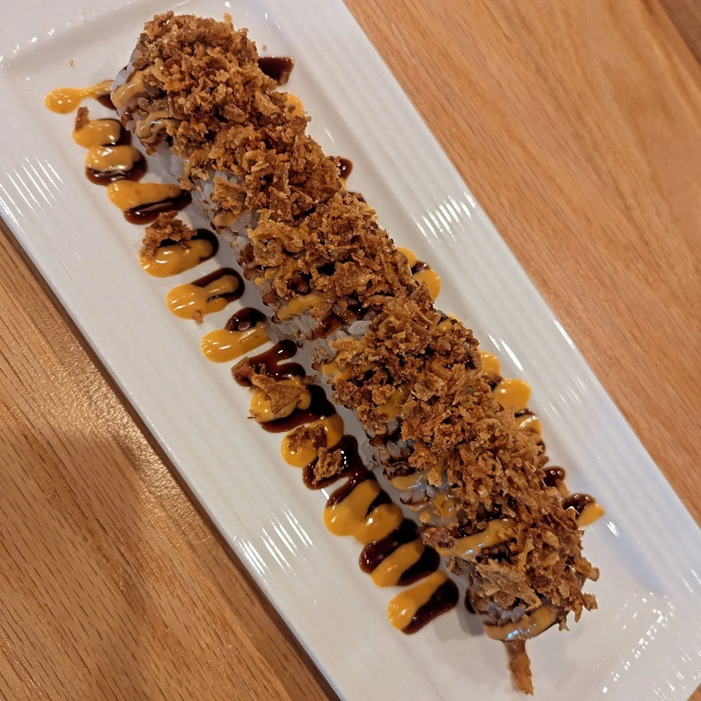 It&rsquo;s Wednesday &mdash; Sushi Roll $5 Day!
Don&rsquo;t miss our fan-favorite Crunchy Roll. Come try it!

#tigerramen #ramem #japanesefood #sushi #sushiroll #crunchyroll #mckinney #tx #dallas #dallastx