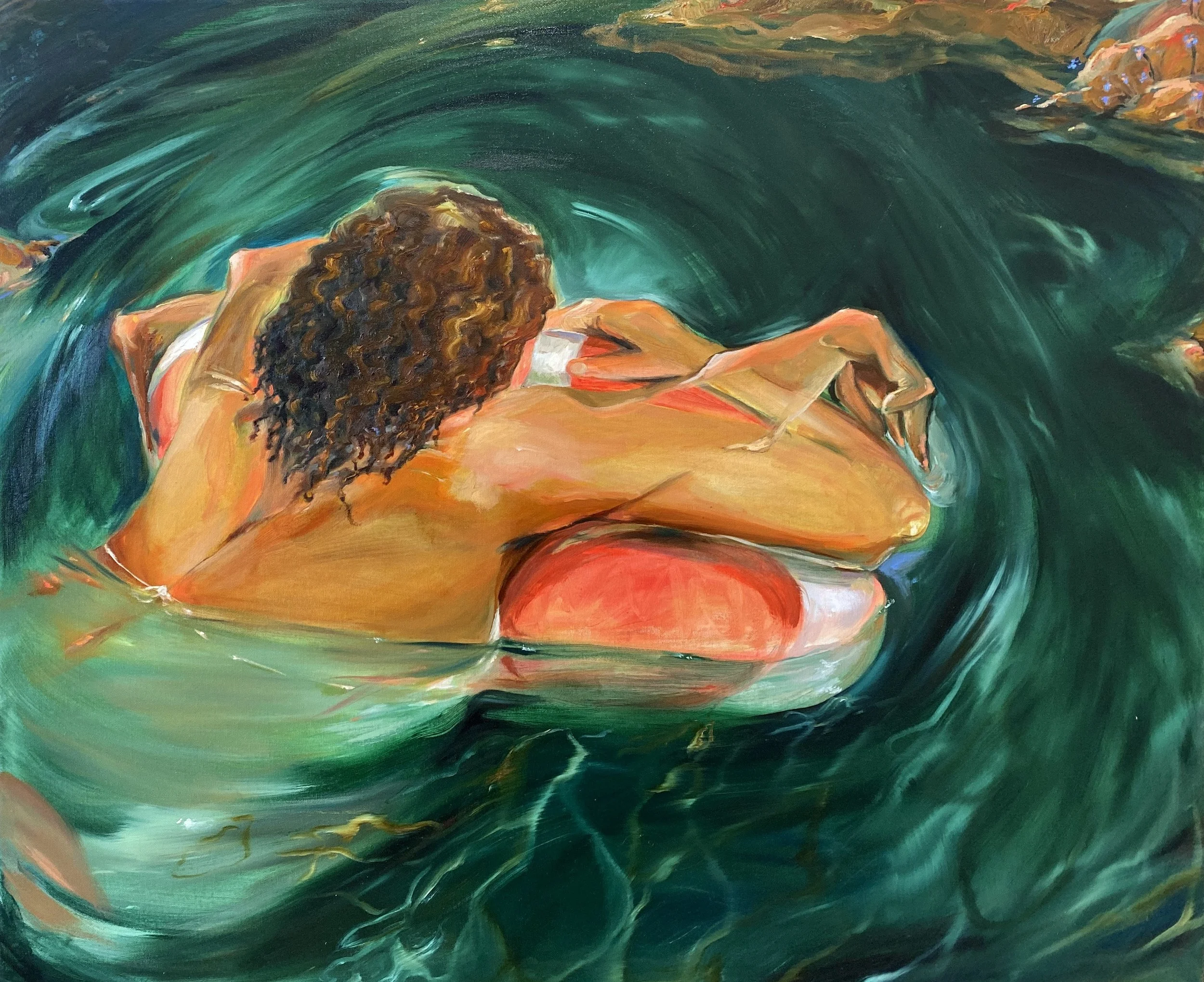 Lifelines, 40x30", Huile sur toile