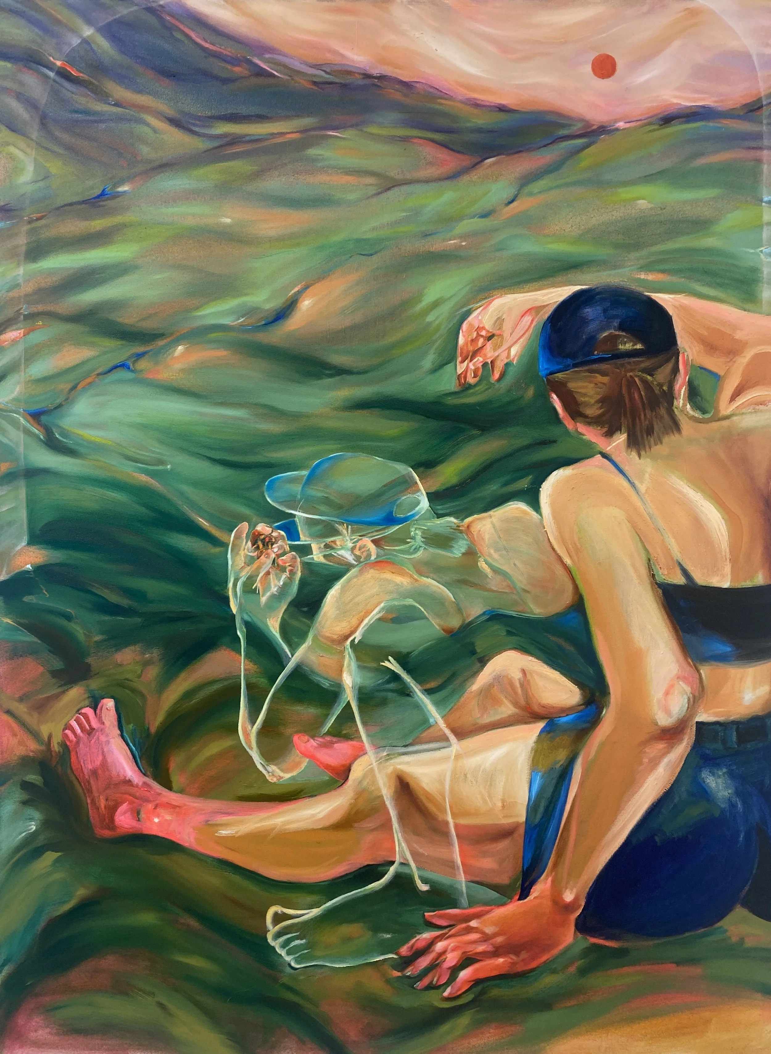 Toundra, 45x60", Oil on Canvas