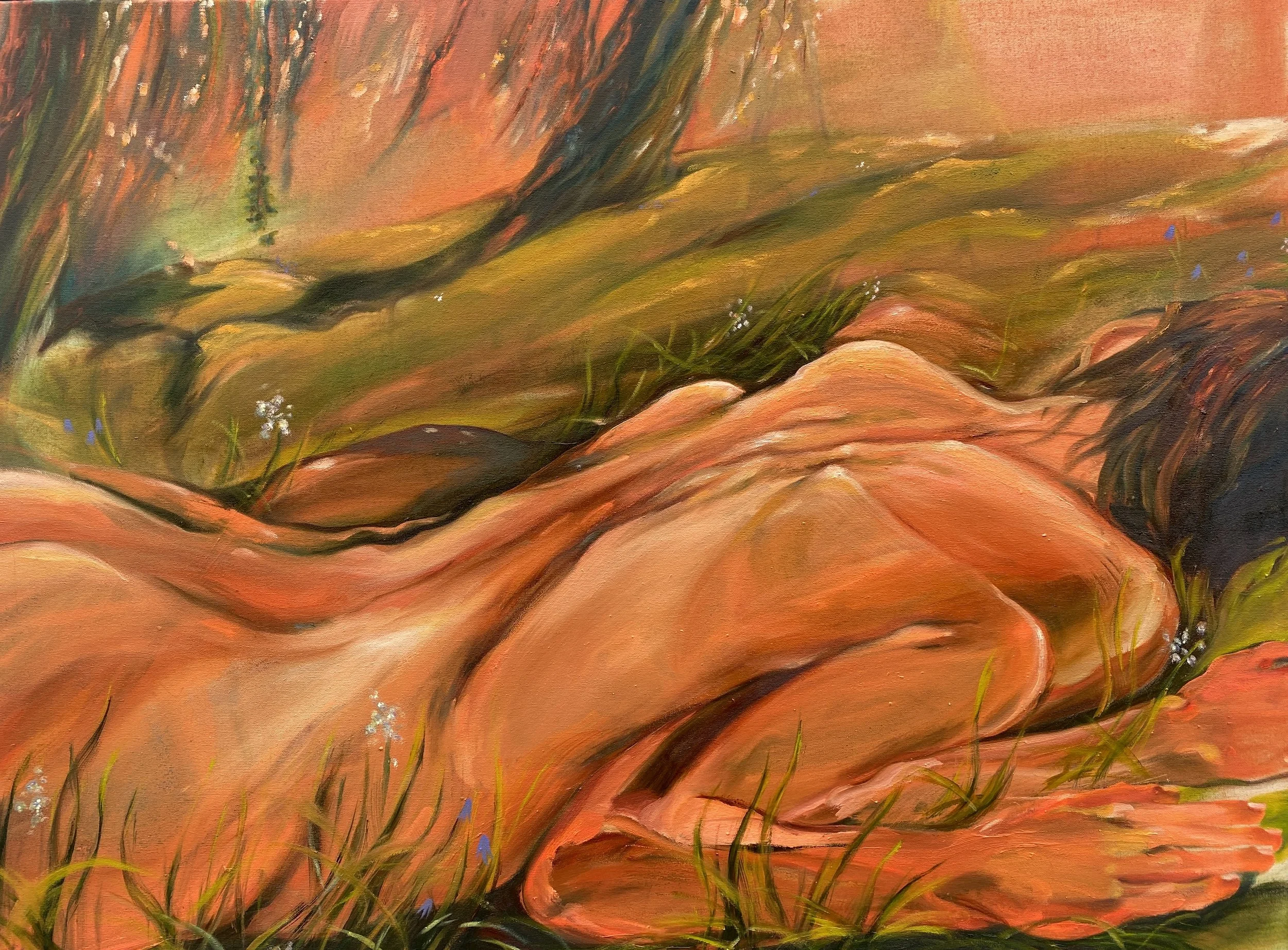 Field of Vision/Champ de vision, 40x30, Huile sur toile