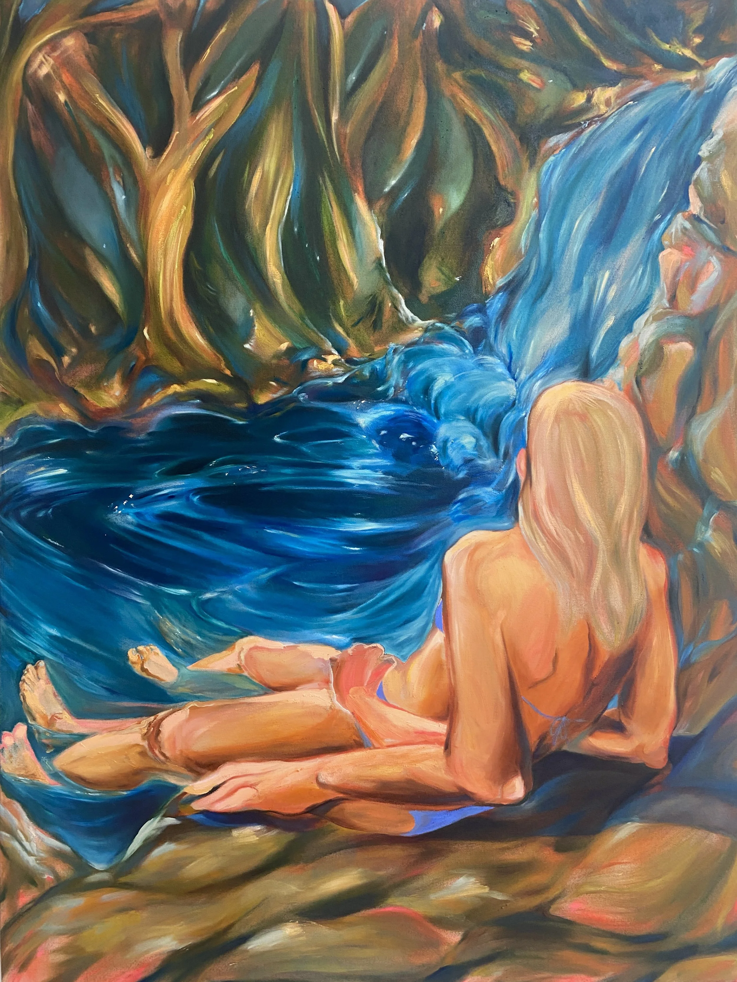 Adirondacks, 45x60", Oil on Canvas