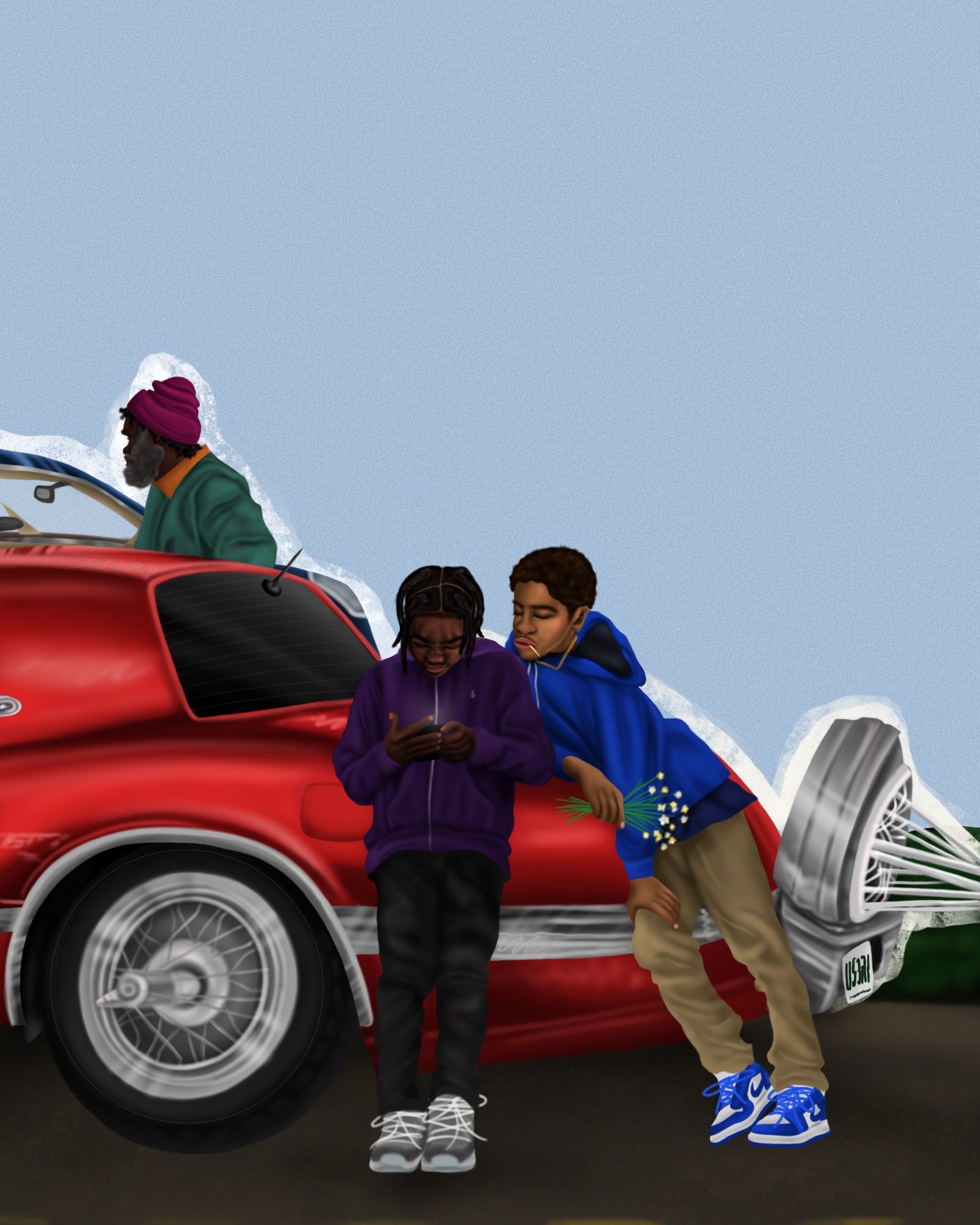 "After School" 2023 16x20