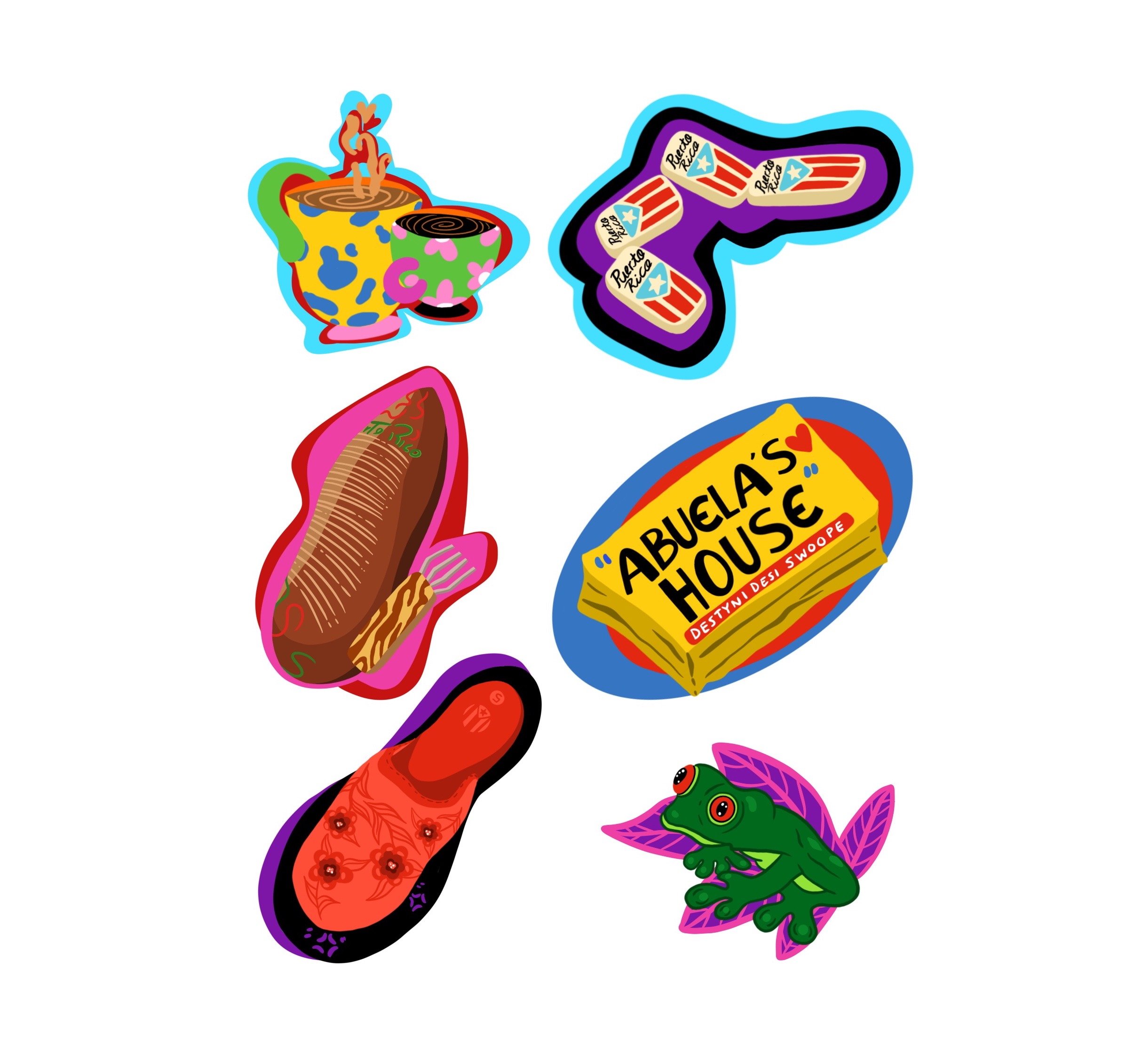 Abuela’s House Sticker Sheet