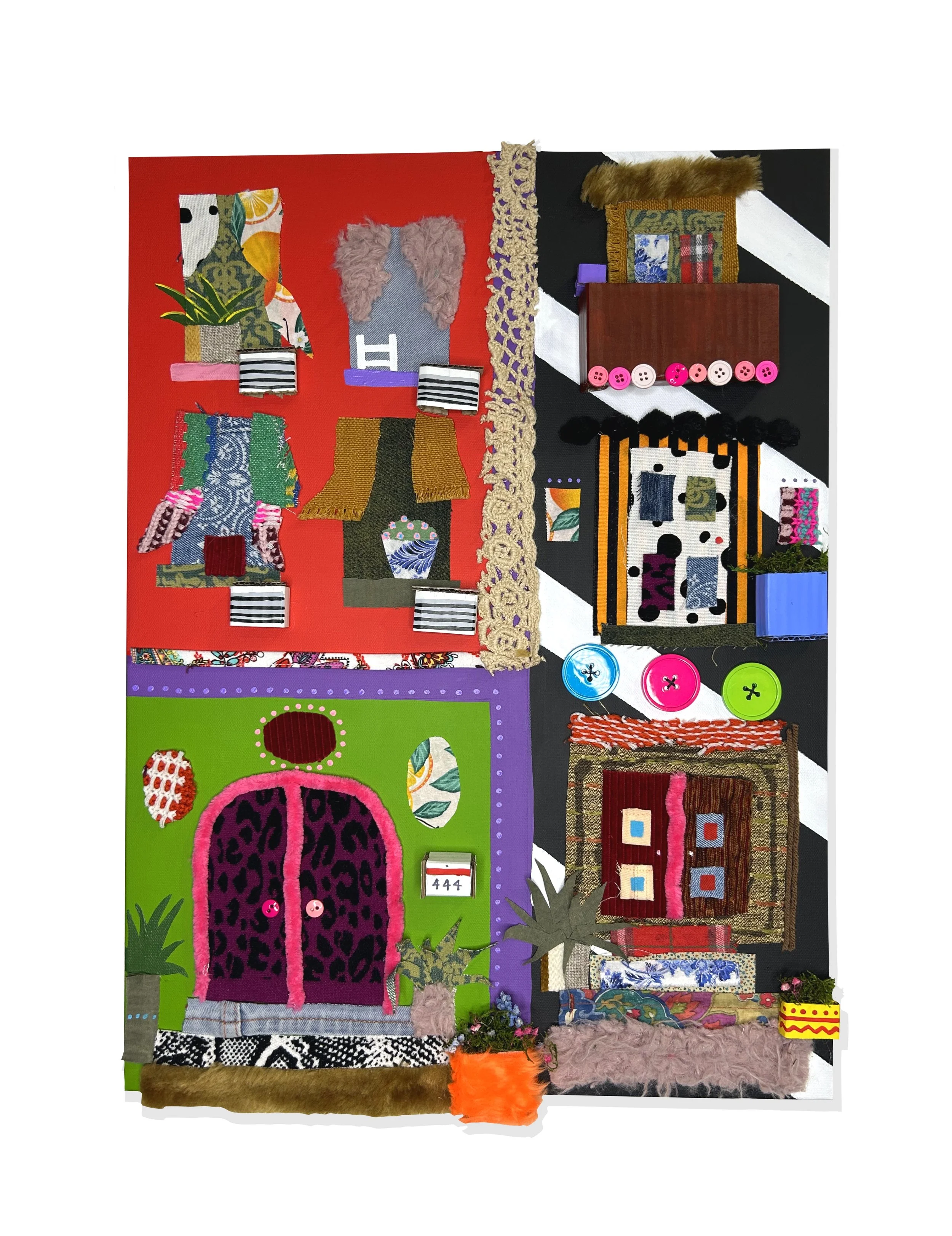 "Window Sounds" 2024 24x18in