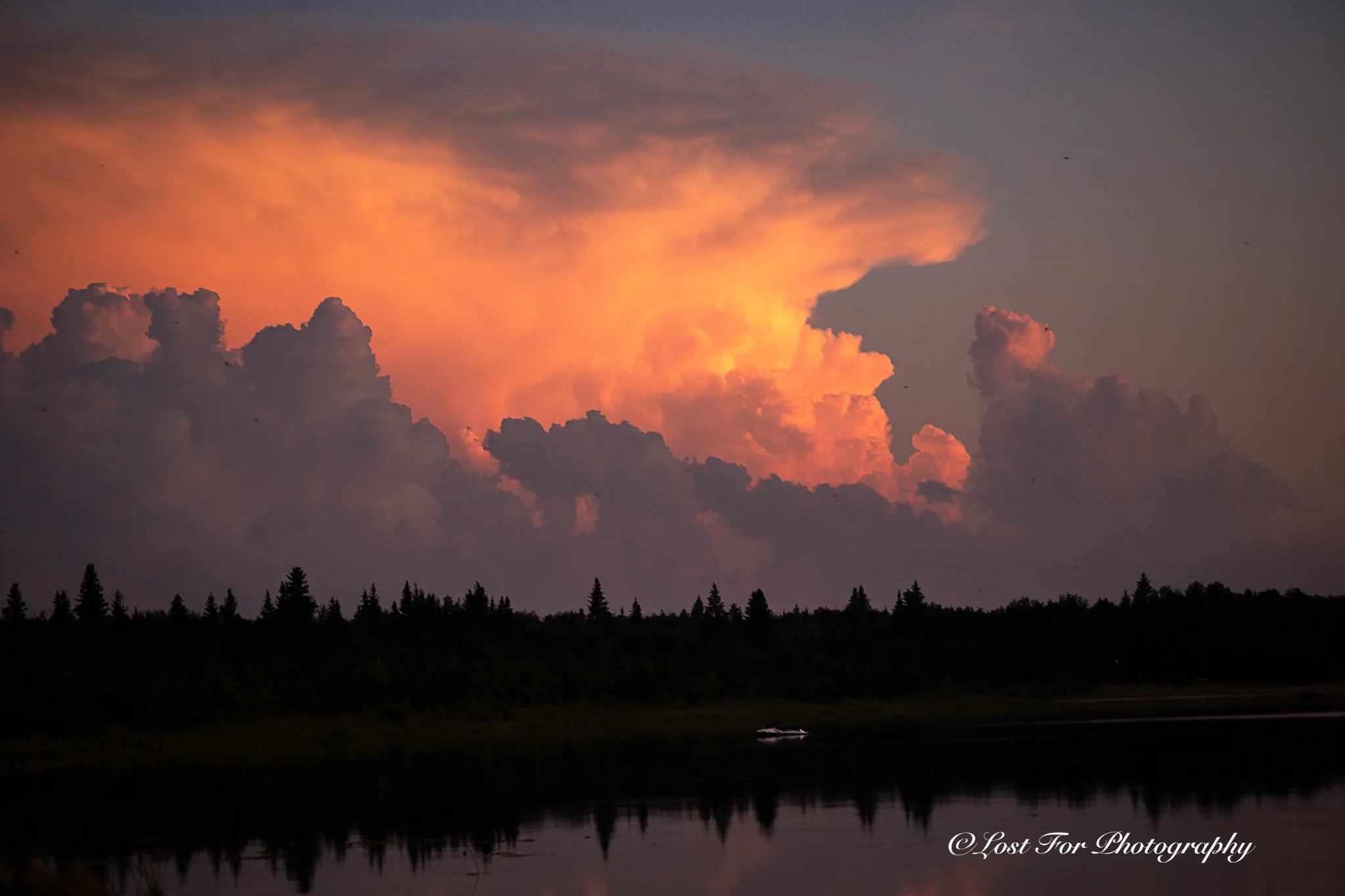 The Stormy Sunset