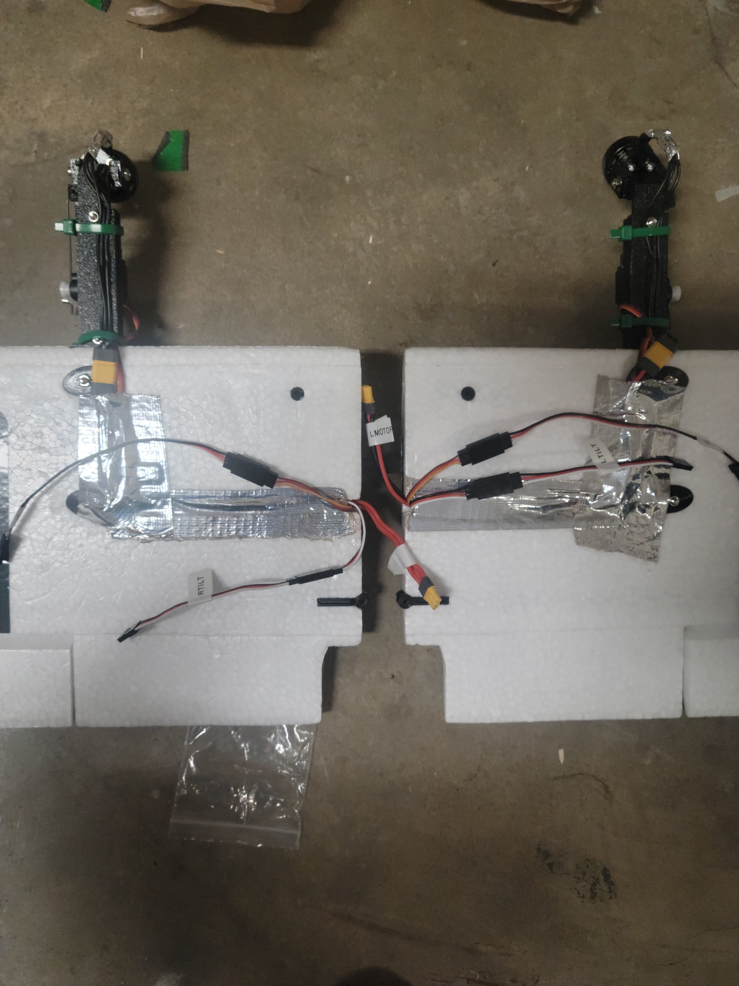 Original tilt rotor setup.