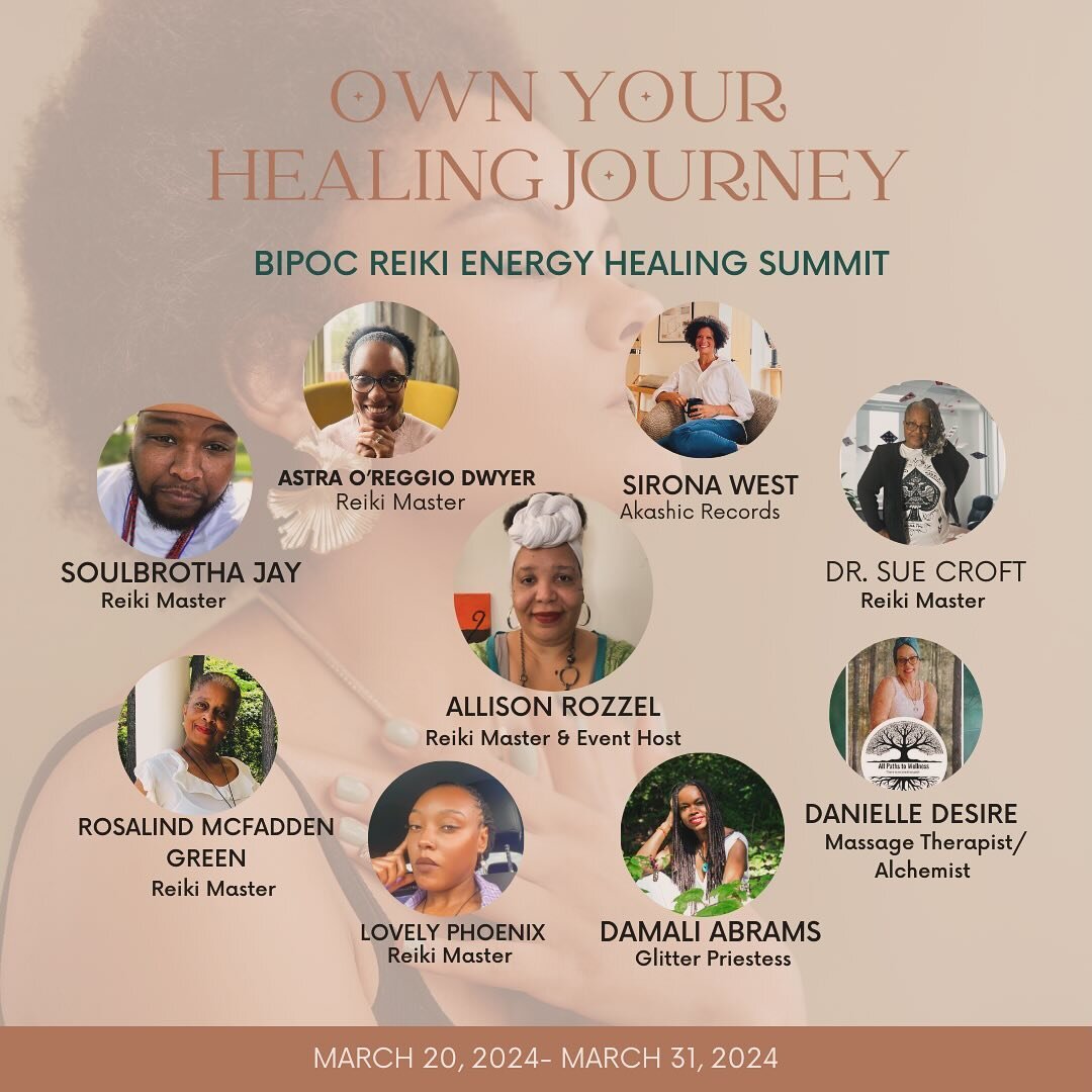 I&rsquo;m excited to share this amazing FREE online event with you!

I have the honor of being part of this incredible group of practitioners offering wisdom and personal stories of healing to all of you who are looking for ways to heal yourself! 

O