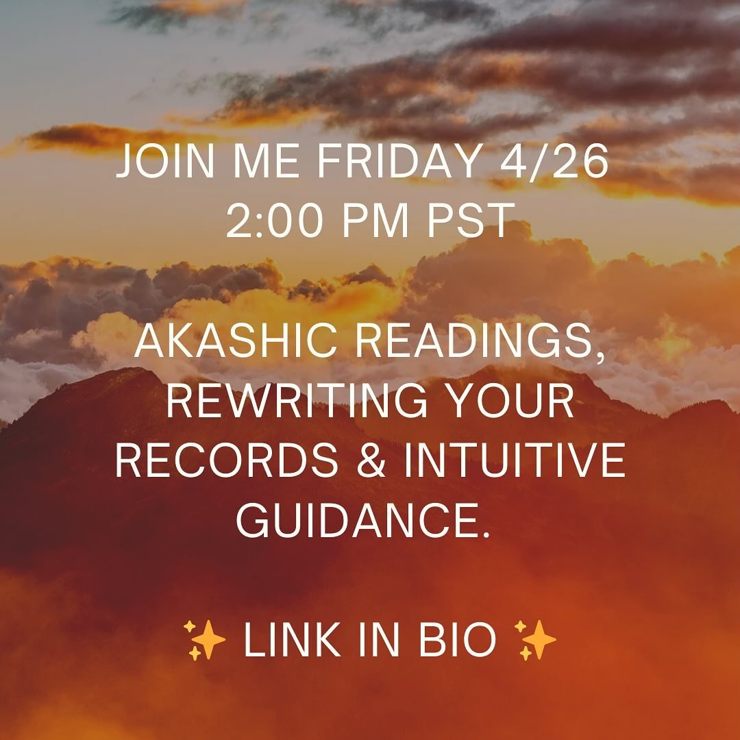 Time to kick it like the old days! Come join me tomorrow for a Reading room on Clubhouse!

I&rsquo;ll be offering Akashic Readings, Rewriting (yep&hellip;literally rewriting past and parallel lives&hellip;) as well as Intuitive Counseling. 

Come enj