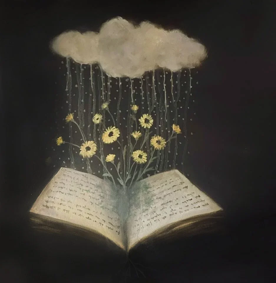 A painting by Carmen Cano