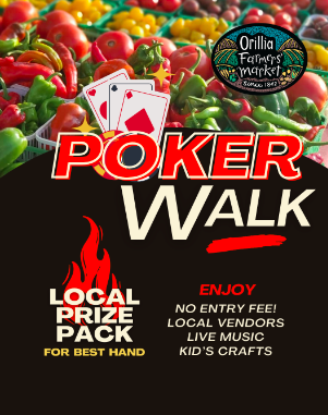 Orillia Farmers Market - Poker Walk