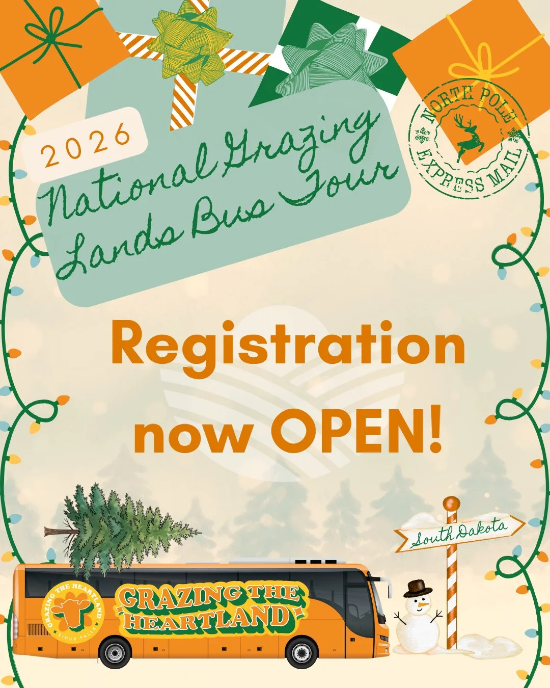 Registration link in bio.⁠
⁠
Make this Christmas truly magical &ndash; give the gift of adventure! The National Grazing Lands &ldquo;Grazing the Heartlands&rdquo; bus tour is the perfect holiday present, filled with unforgettable experiences. Set off