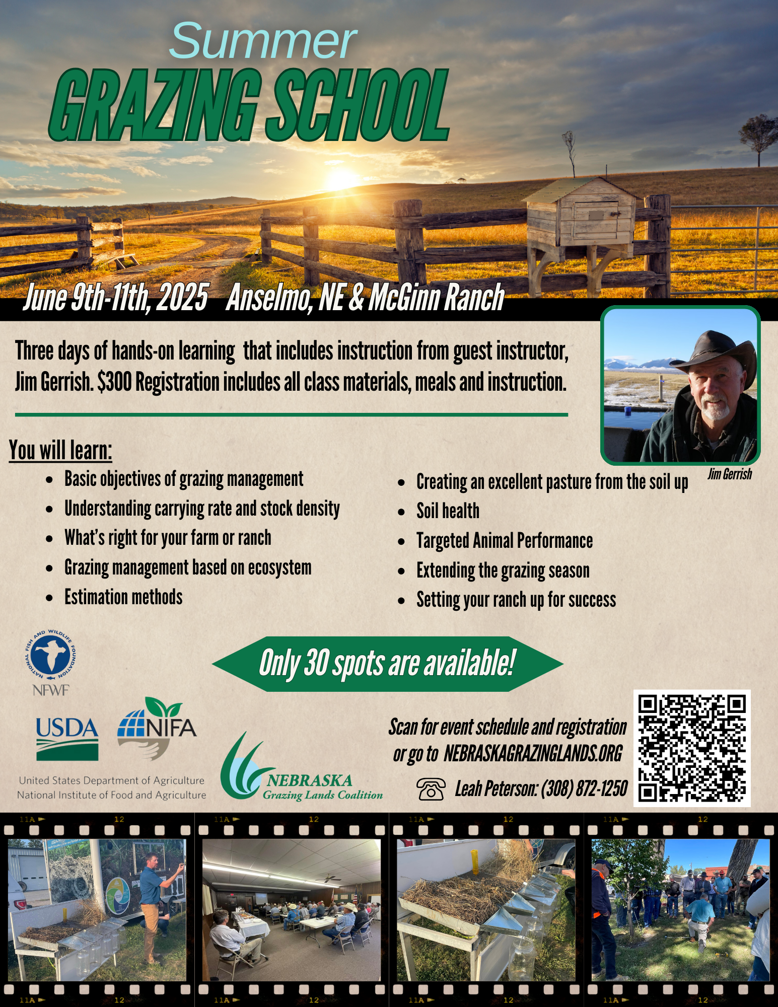 Nebraska Grazing Lands Coalition Grazing School