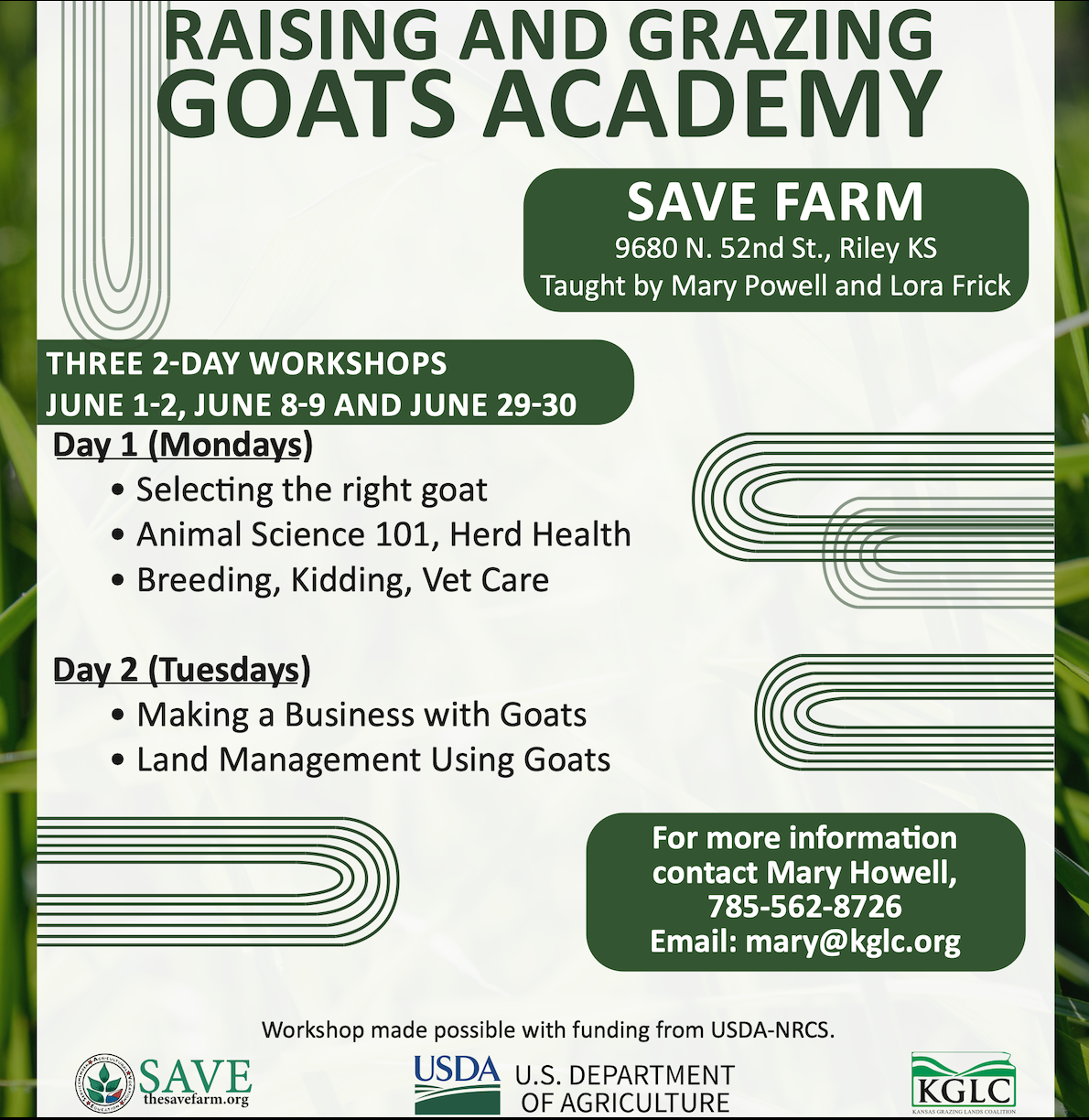 Raising and Grazing Goats Academy
