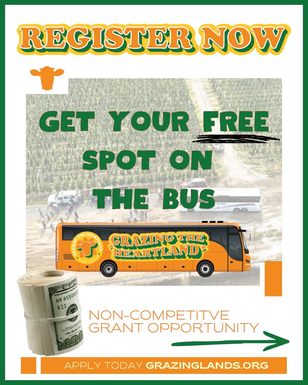 Seats are filling fast&mdash;save yours today: grazing lands.org/events