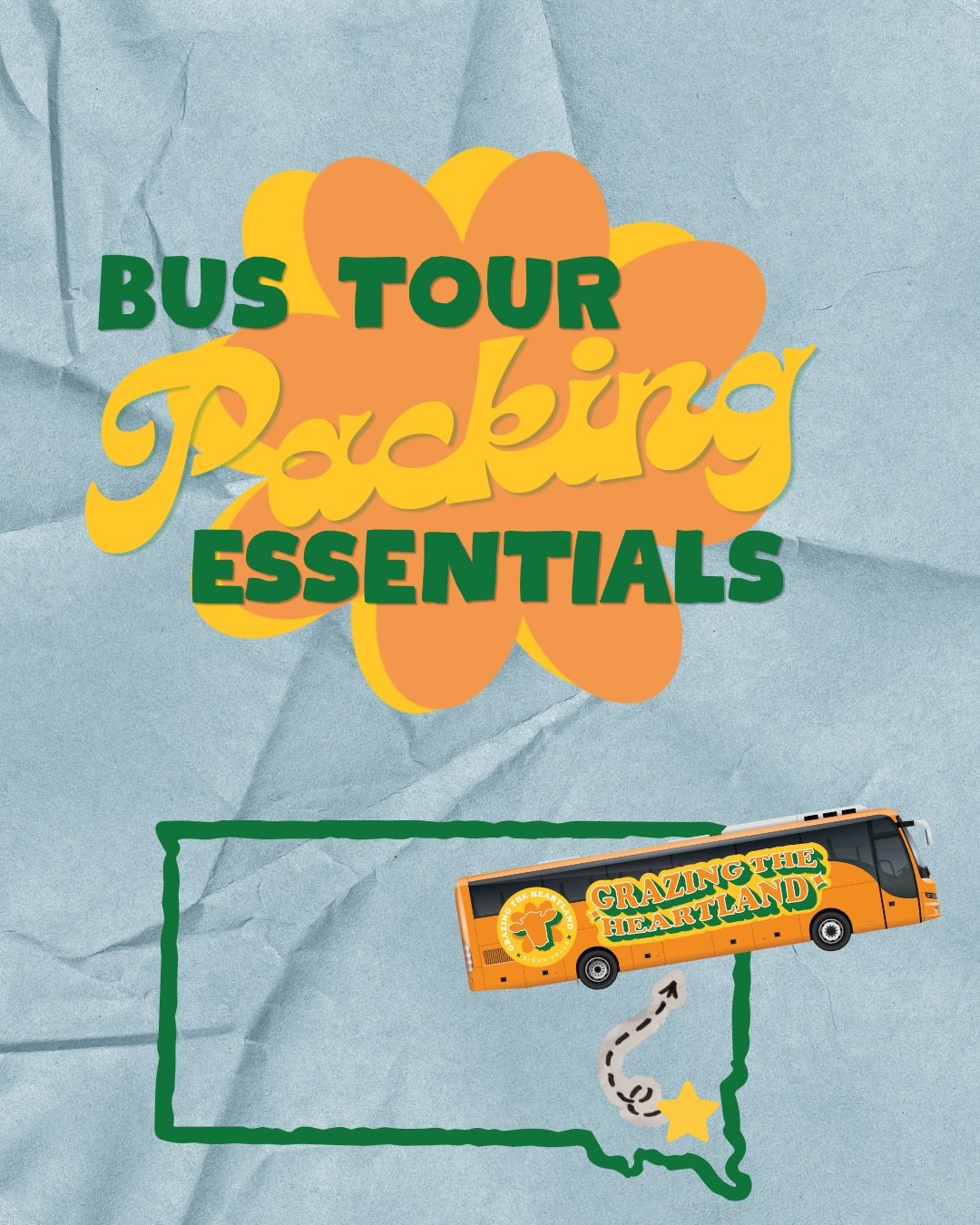 Get ready to hop on the bus with us with these bus tour essentials!

Thanks to the NCBA Rancher Resilience Grant, eligible producers can receive support to cover the cost of their bus tour seat. It&rsquo;s a great opportunity to learn from innovative