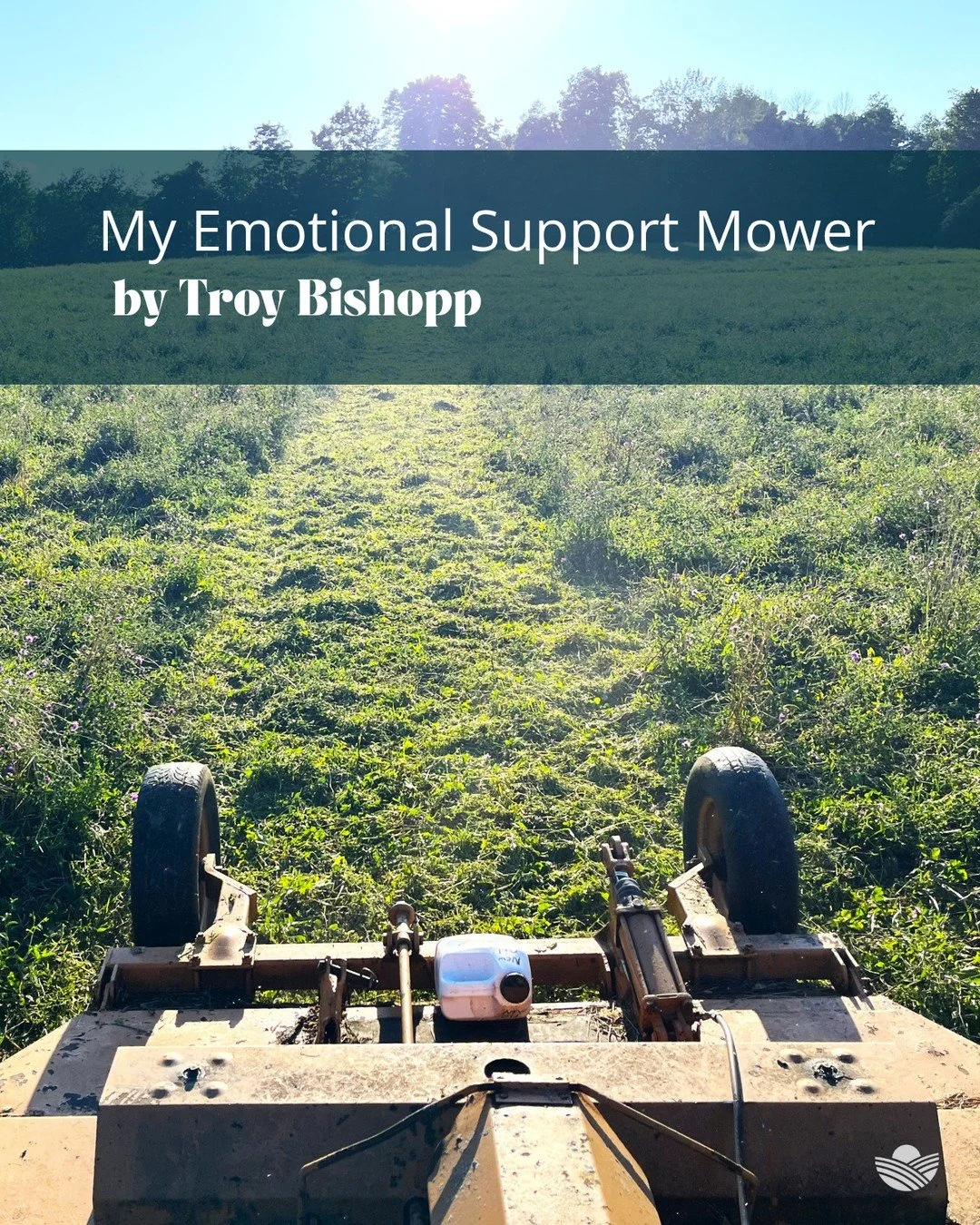 For some, mowing is just another job. For Troy Bishopp, it's a chance to slow down, pay attention to the land, and think.⁠
⁠
In his latest blog, Troy shares how time on the mower helps him clear his mind&mdash;and why taking care of yourself is part 