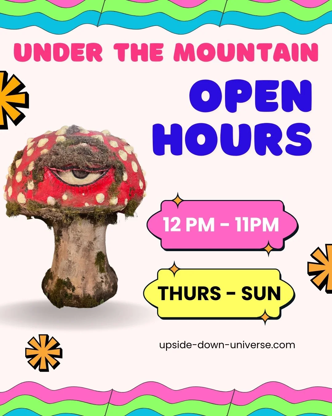 We're ready for another weekend in the Upside Down Universe. Are you? 🌟