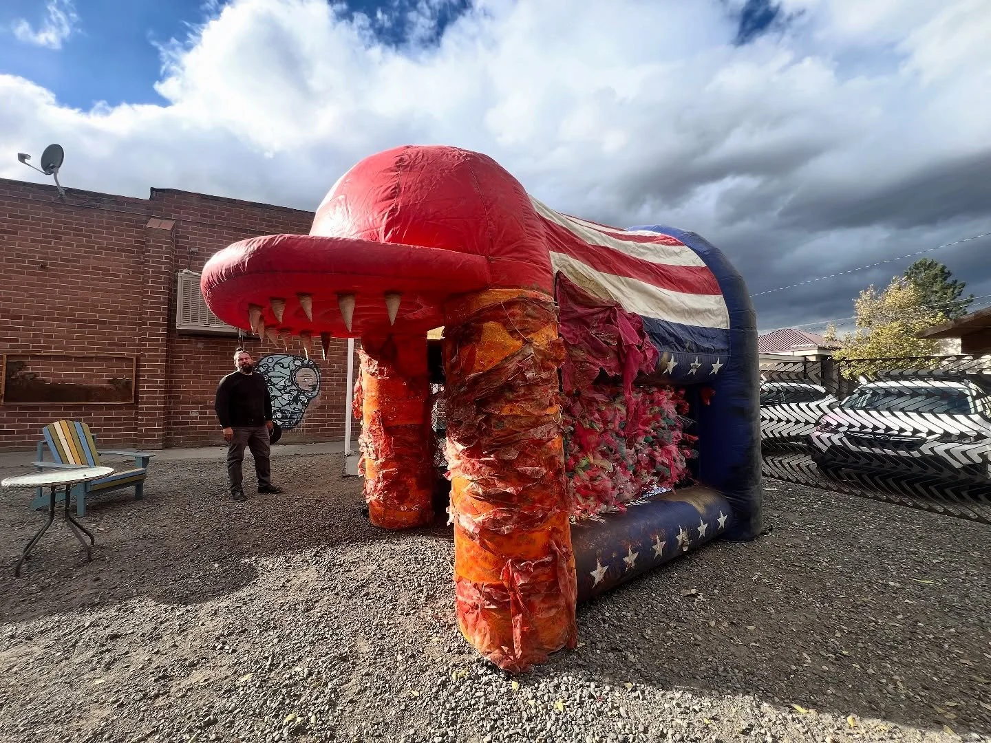 Just another day of weird art creation at The Potentialist Workshop.