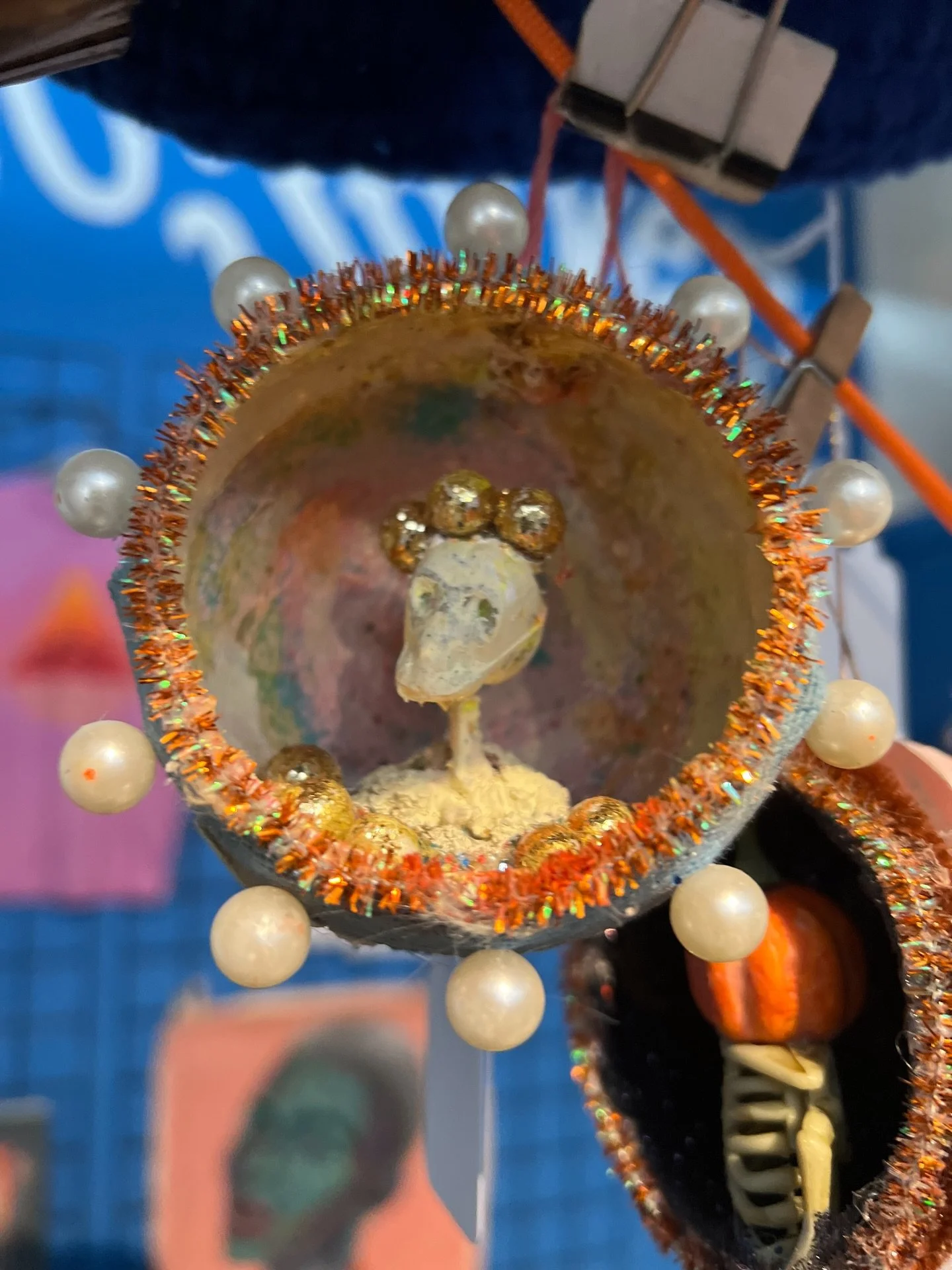 Looking for something weird for the holidays? ❄️

@meg_hellier, maker of Gourmela&rsquo;s Kitchen, created some one-of-a-kind diorama ornaments for you! Bring a bit of the Upside Down Universe to your home this Xmas. Stop by the gift shop on your way