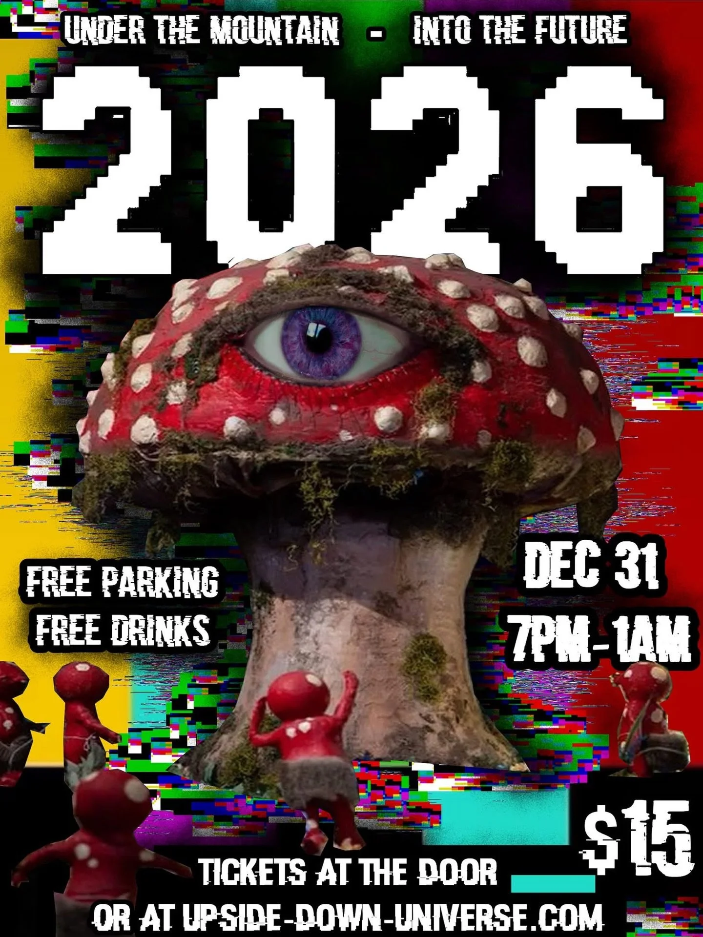 Got NYE plans? Come dance with us to spooky tunes and video art by @messy_endeavor. 📺