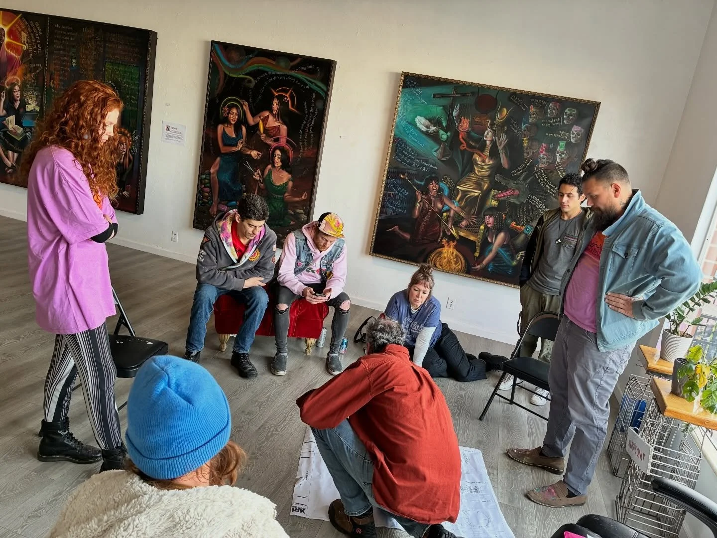 How may artists does it take to build a 100ft sculpture?! The team is getting ready for our big Carson City Lights build that we start tomorrow! 🛠️🔥